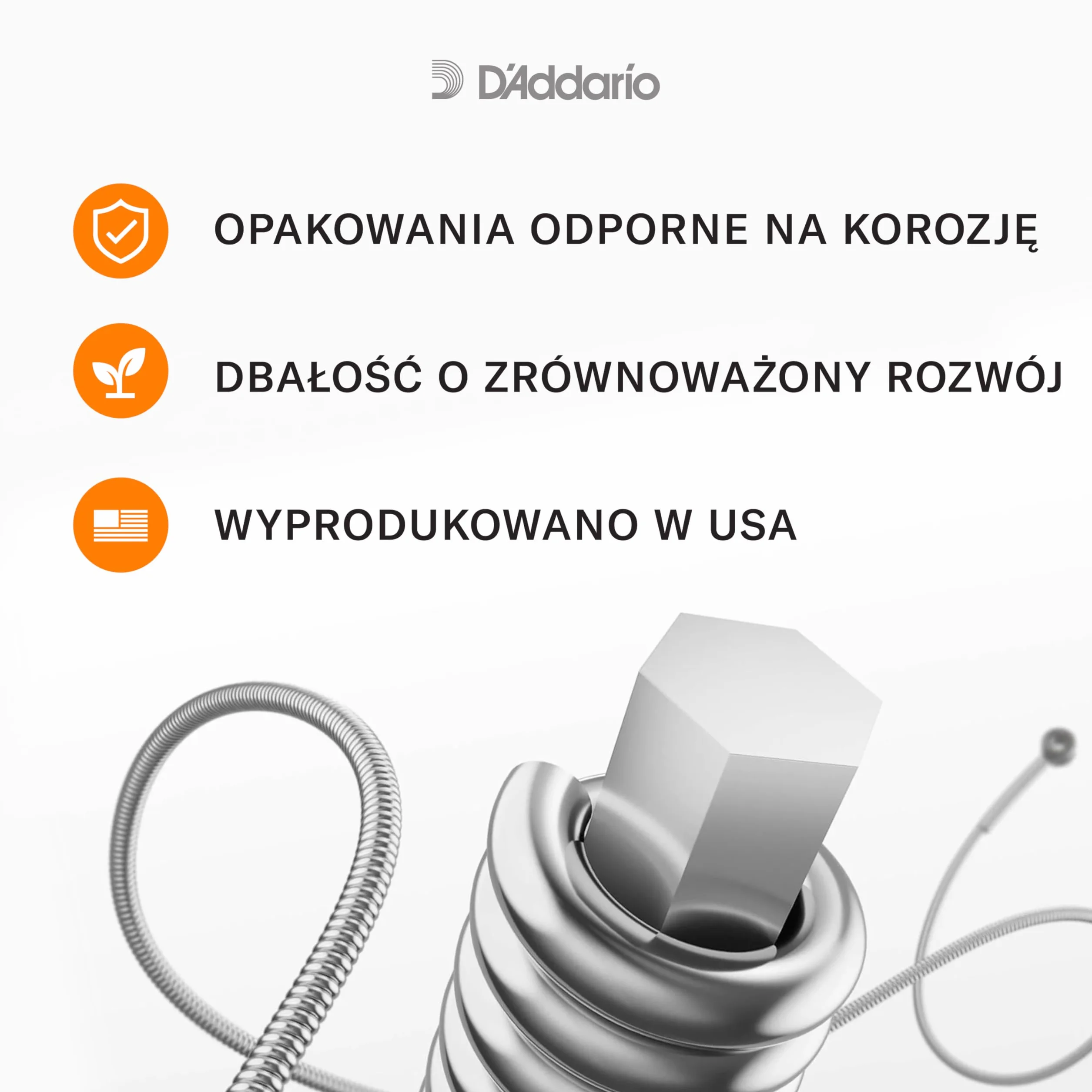 Struny do gitary elektrycznej D'Addario EXL110-7 7-strunowe niklowane, zwykłe, 10-59
