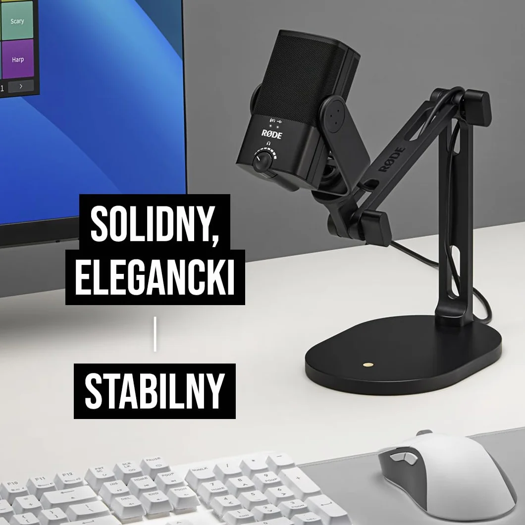 RØDE DS2 Ramię studyjne do biurka dla mikrofonów, kamer, smartfonów, świateł (do 900g)