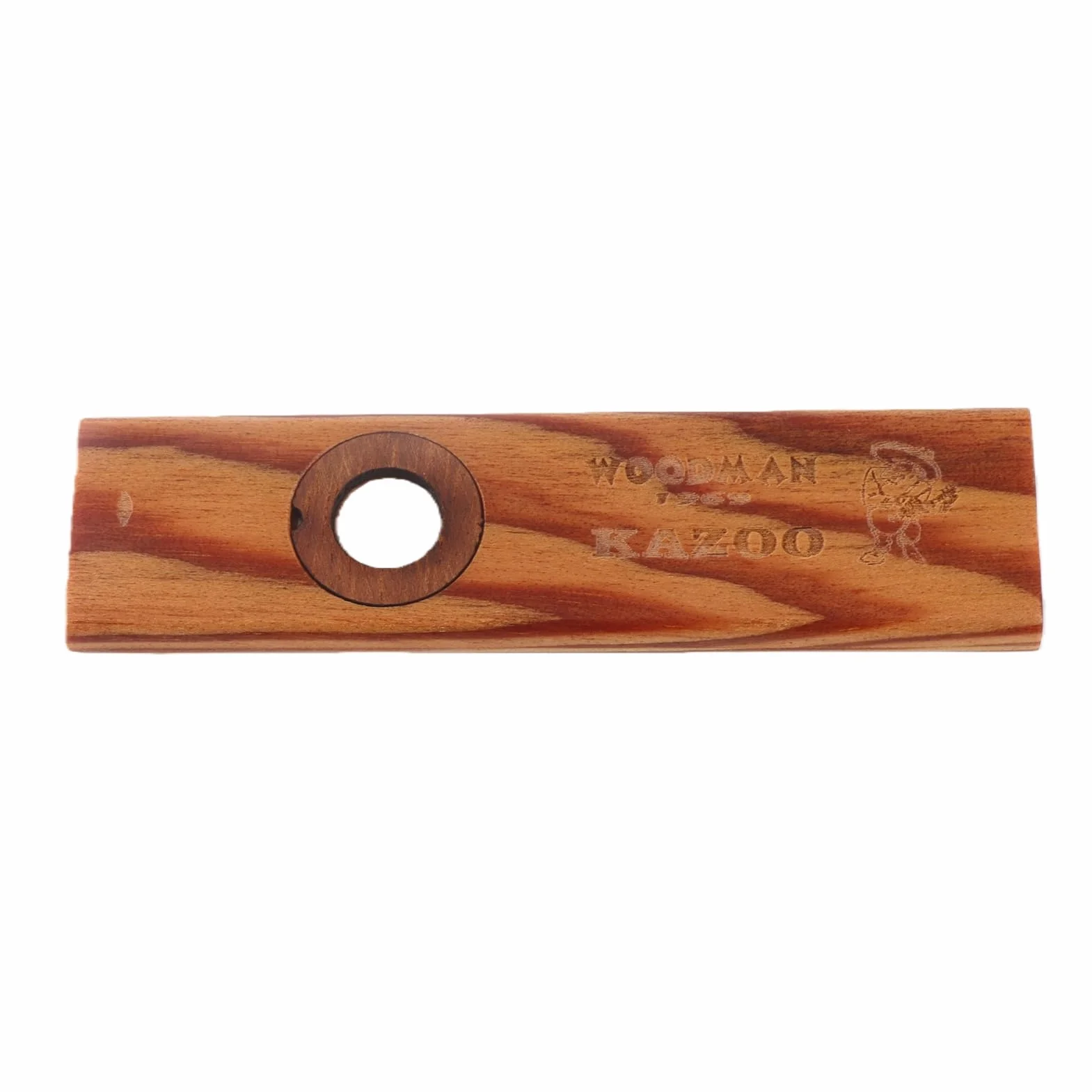 Drewniany kazoo, partner do gitary ukulele drewniana harmonijka w metalowym pudełku dla melomanów