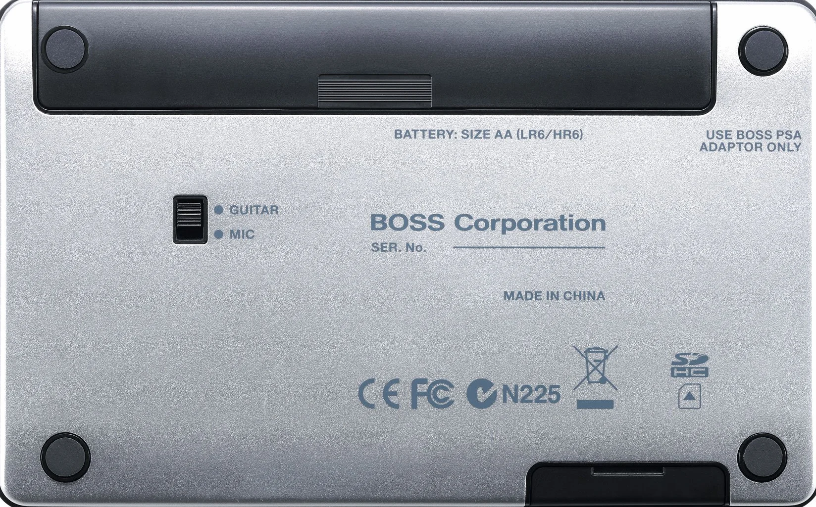 BOSS MICRO BR-80 Digital Recorder