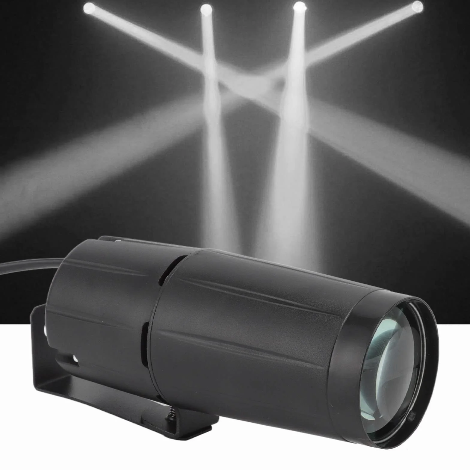 BORDSTRACT 12W LED Pinspot Disco Light Stage Effect Beam Spotlight 90-240V KTV Home