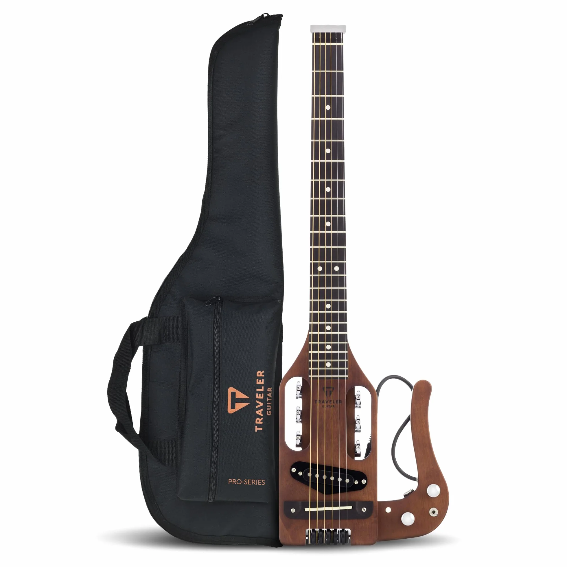 Traveler Guitar Seria Pro Gitara Elektryczna, Antique Brown, 24 3/4"