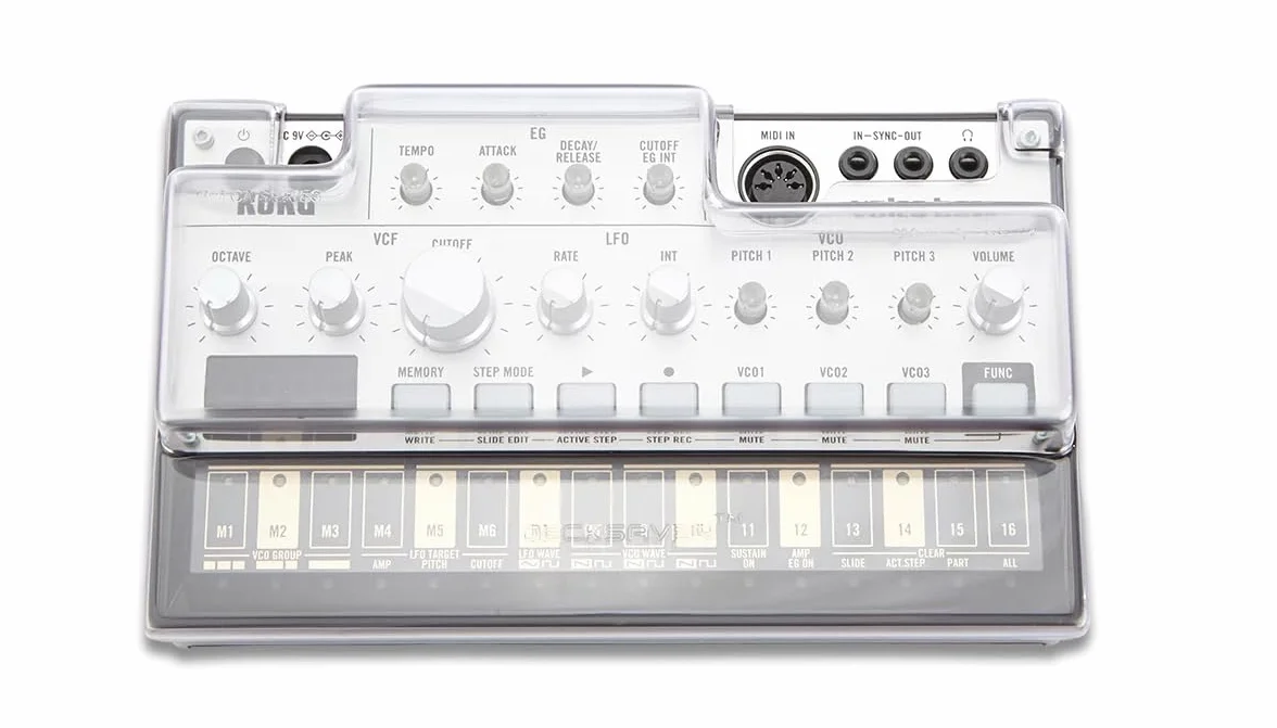 Decksaver Korg Volca-Series Cover (Keys, Bass, Beats) - Pokrowiec na keyboard