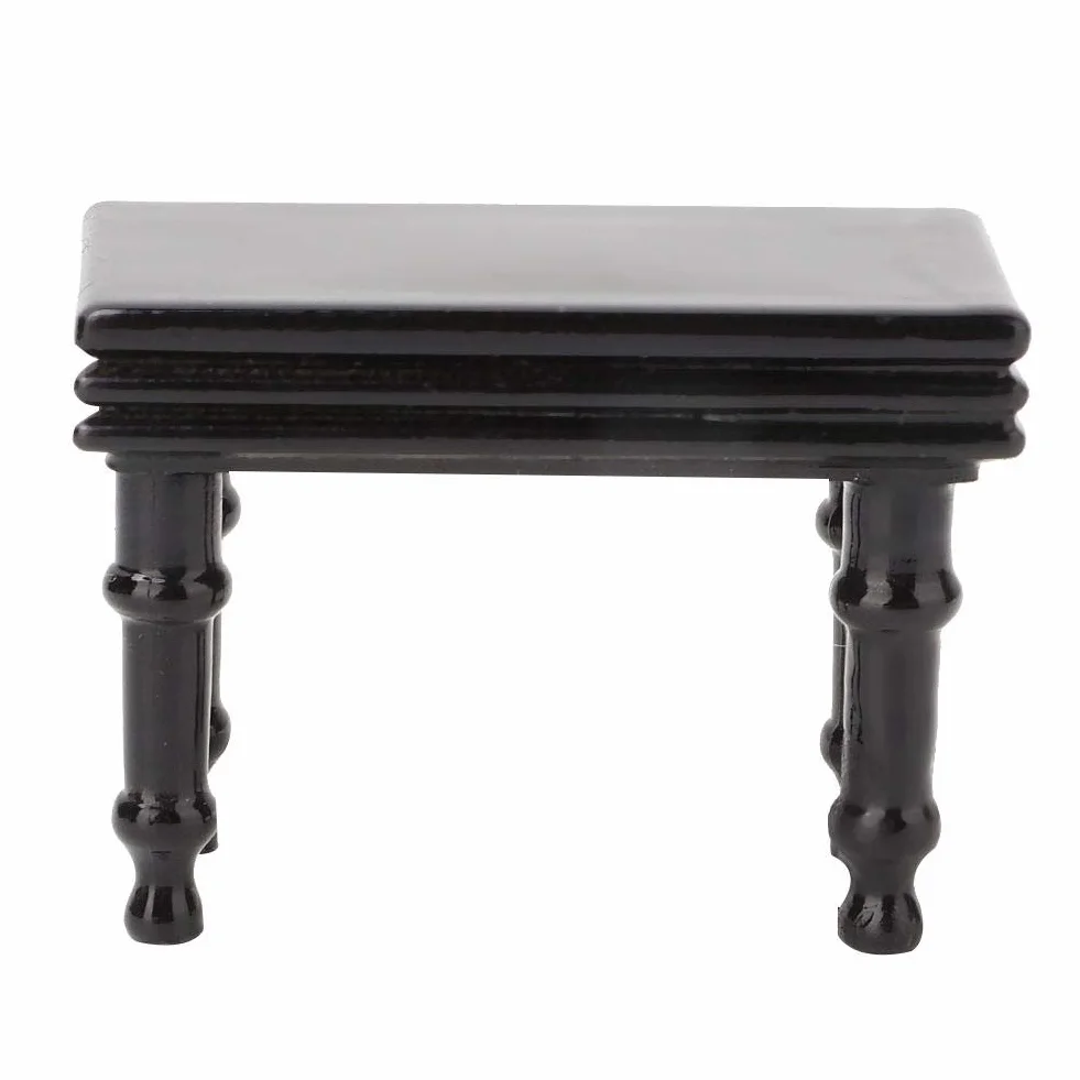 Mini pianino miniaturowe drewno pianino model z małym taboretem instrument muzyczny model muzyczny dekoracja domu ornamenty