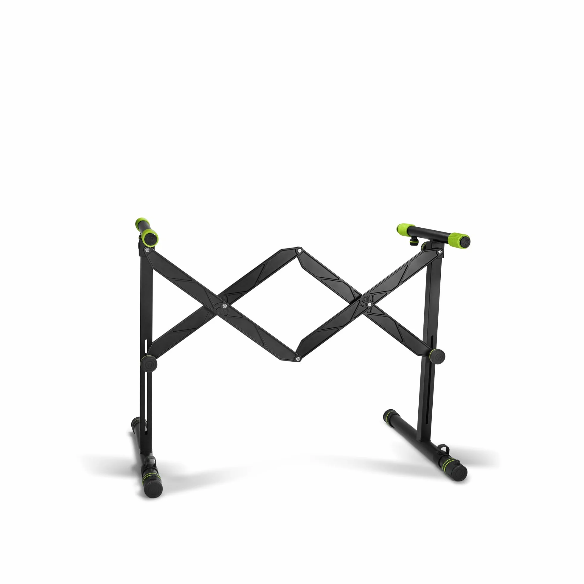 Gravity KS AKS 01 B składany stojak na keyboard z mechanizmem nożycowym, obciążenie do 50 kg, czarny