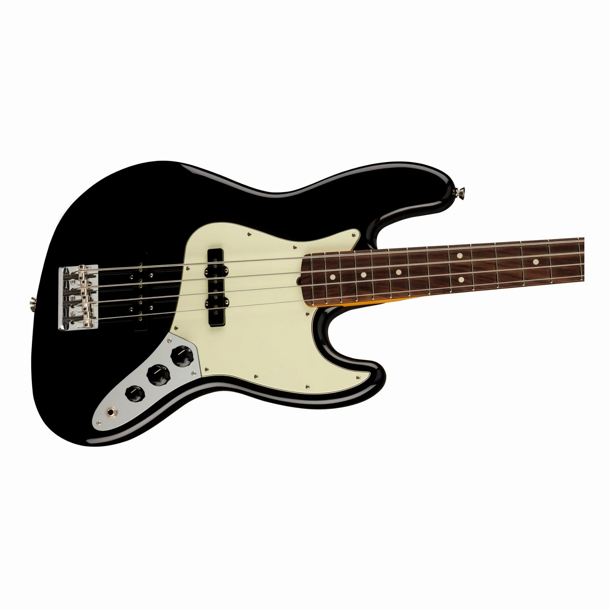 Fender American Professional II Jazz Bass RW (Black) - Gitara basowa 4 strunowa