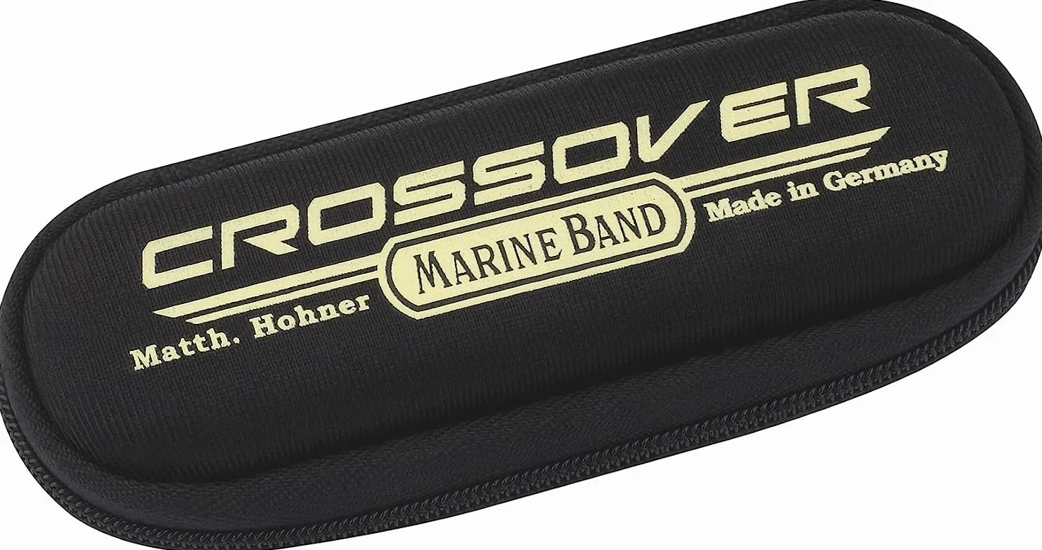 Hohner Marine Band Crossover C Harmonijka, Srebrny/Brązowy, 10,01 x 3 x 2,49 cm