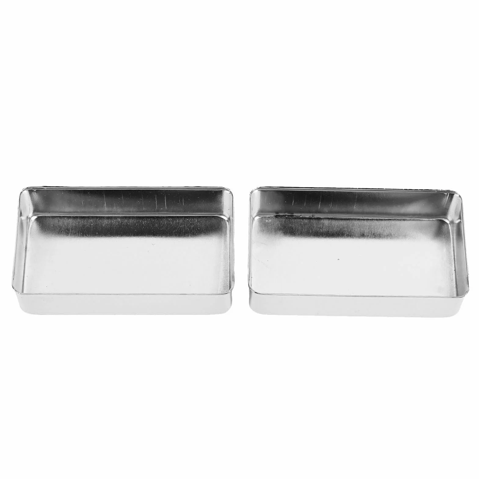 Brass Humbucker Pickup Covers | Sealed Design Blocks Particles/Interference | Dual Coil Electric Guitar Pickup Cover | Easy Installation for Many Guitars (Srebrny)
