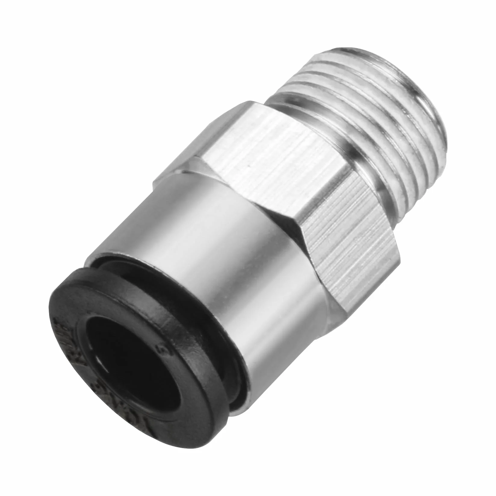 Heschen Szybkie połączenia PC6-01 6mm Push In Joint Thread Male 1/8" Quick Fittings Pneumatyczne złącze 10 sztuk