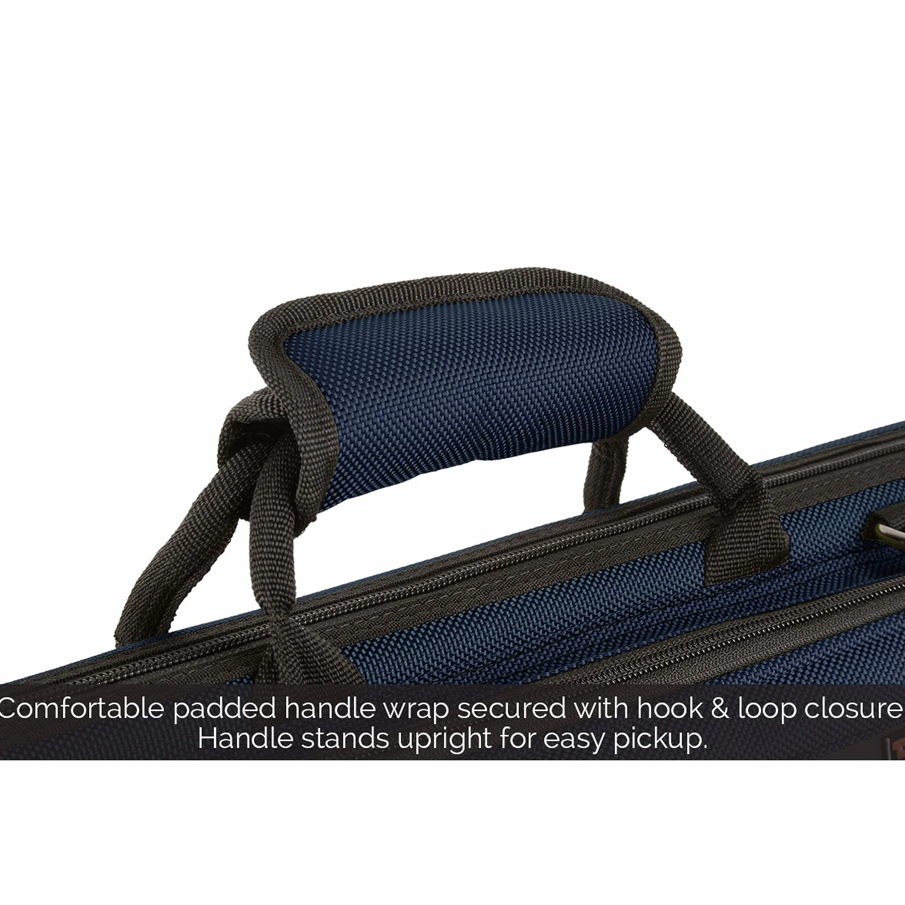 Protec Slimline PRO PAC etui na flet - niebieskie