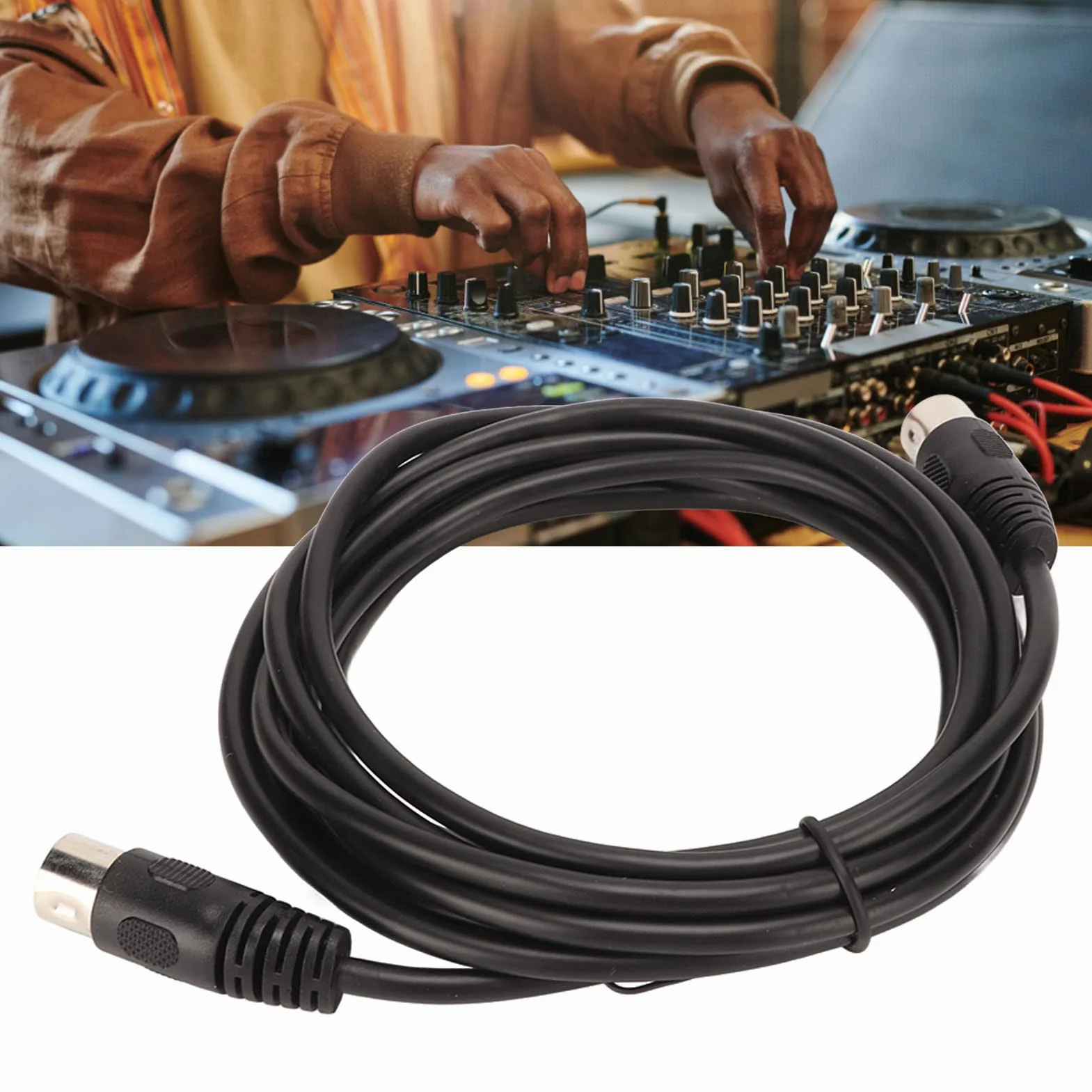 7-pinowy Kabel Din Midi z Męskiego na Męskie 9 Stóp Interfejs Kontrolera Kabel Audio do Naim, Quad Stereo Systems Cable
