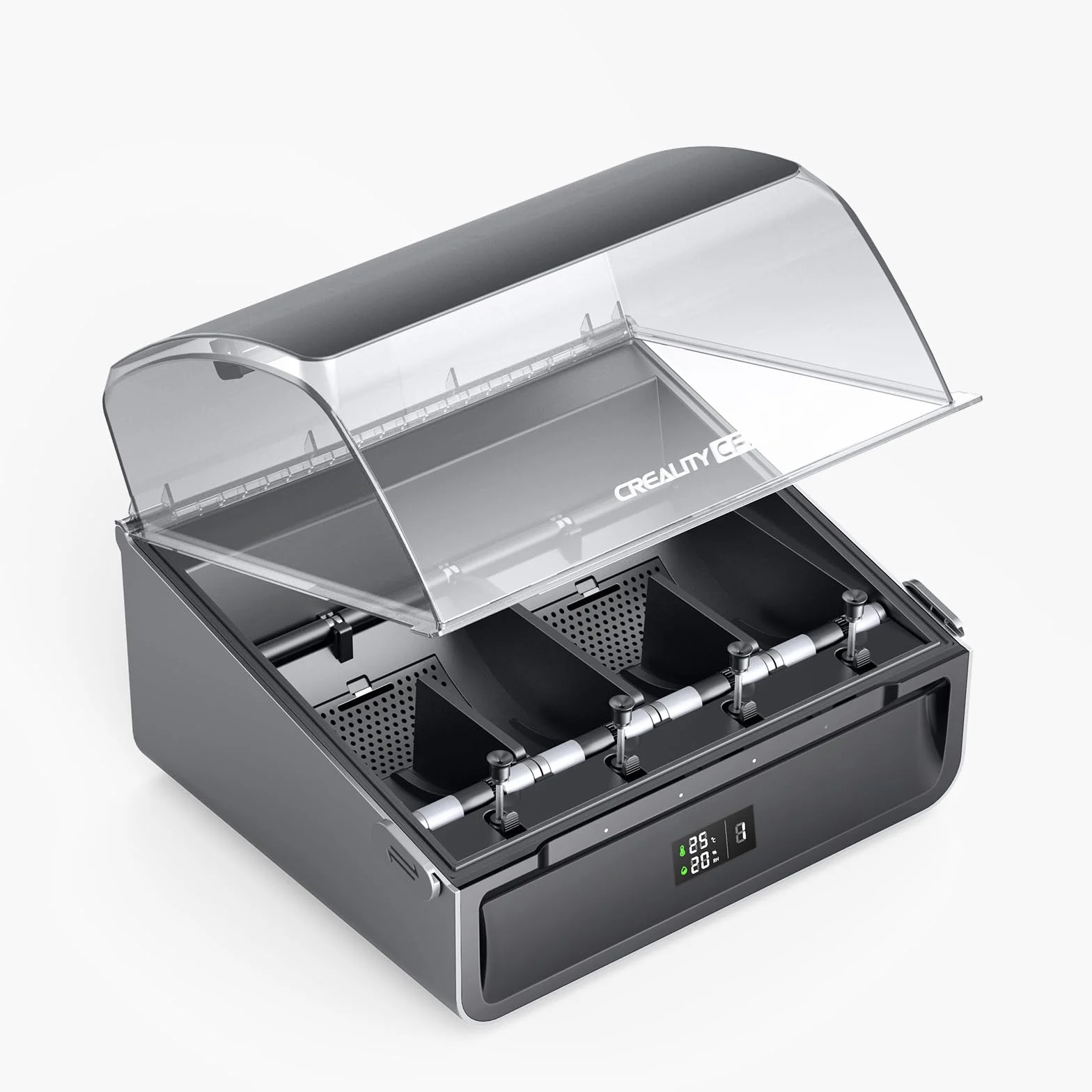 Creality Drukarka 3D System CFS Druk wielokolorowy: automatyczne ładowanie drutu, magazyn drutu odporny na wilgoć, obsługuje 4 urządzenia dla 16 kolorów, kompatybilny z Creality K2 Plus