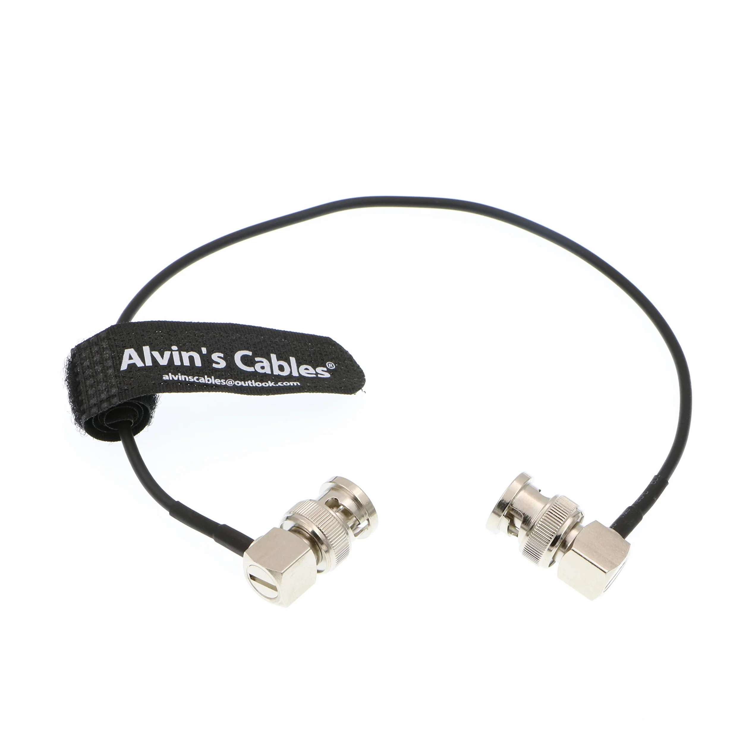 Kable Alvin's Cables 3G SDI BNC HD SDI 75 Ohm Cienkie Elastyczne dla Sony FS5 | FS7 | FX6, Atomos Shogun Inferno, Atomos Ninja, prosty do prostego 30CM