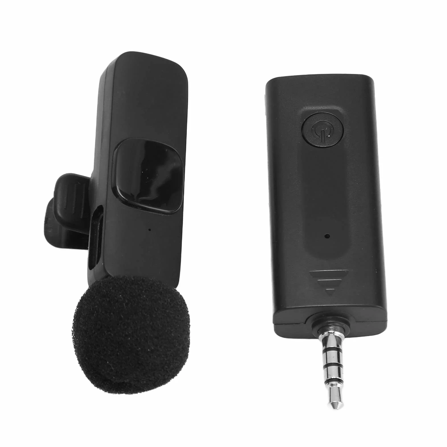 Bezprzewodowy Mikrofon Krawatowy 3,5 Mm, Inteligentne Automatyczne Parowanie z redukcją Szumów, Mikrofon Przypinany do Nagrywania na żywo, Podcast Wideo z Wywiadem