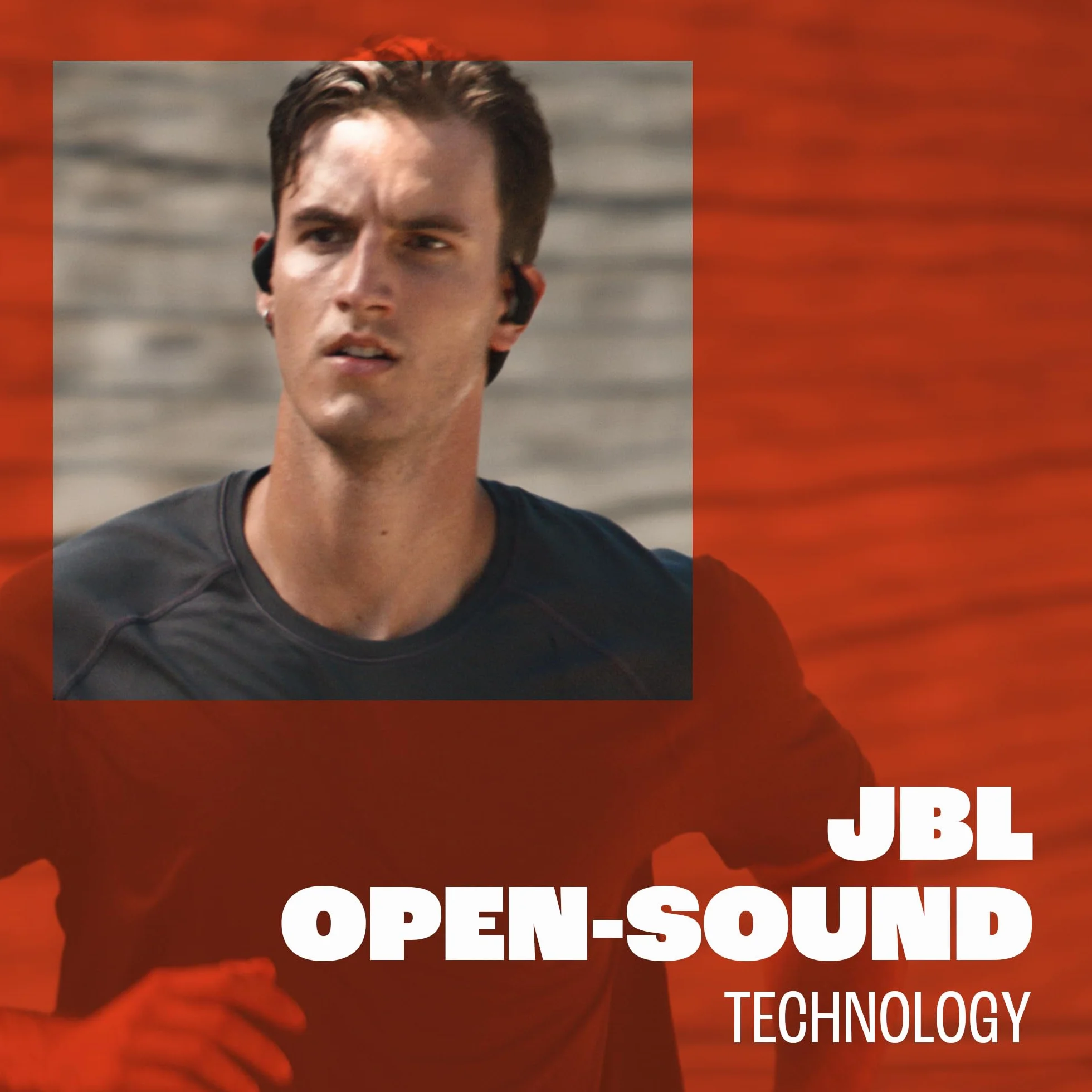 JBL Endurance Pace – bezprzewodowe słuchawki sportowe open-ear Bluetooth z technologią JBL OpenSound, lekki tytanowy pałąk z pamięcią kształtu, wodoodporne (IP68), do 10 h baterii, czarno-szare