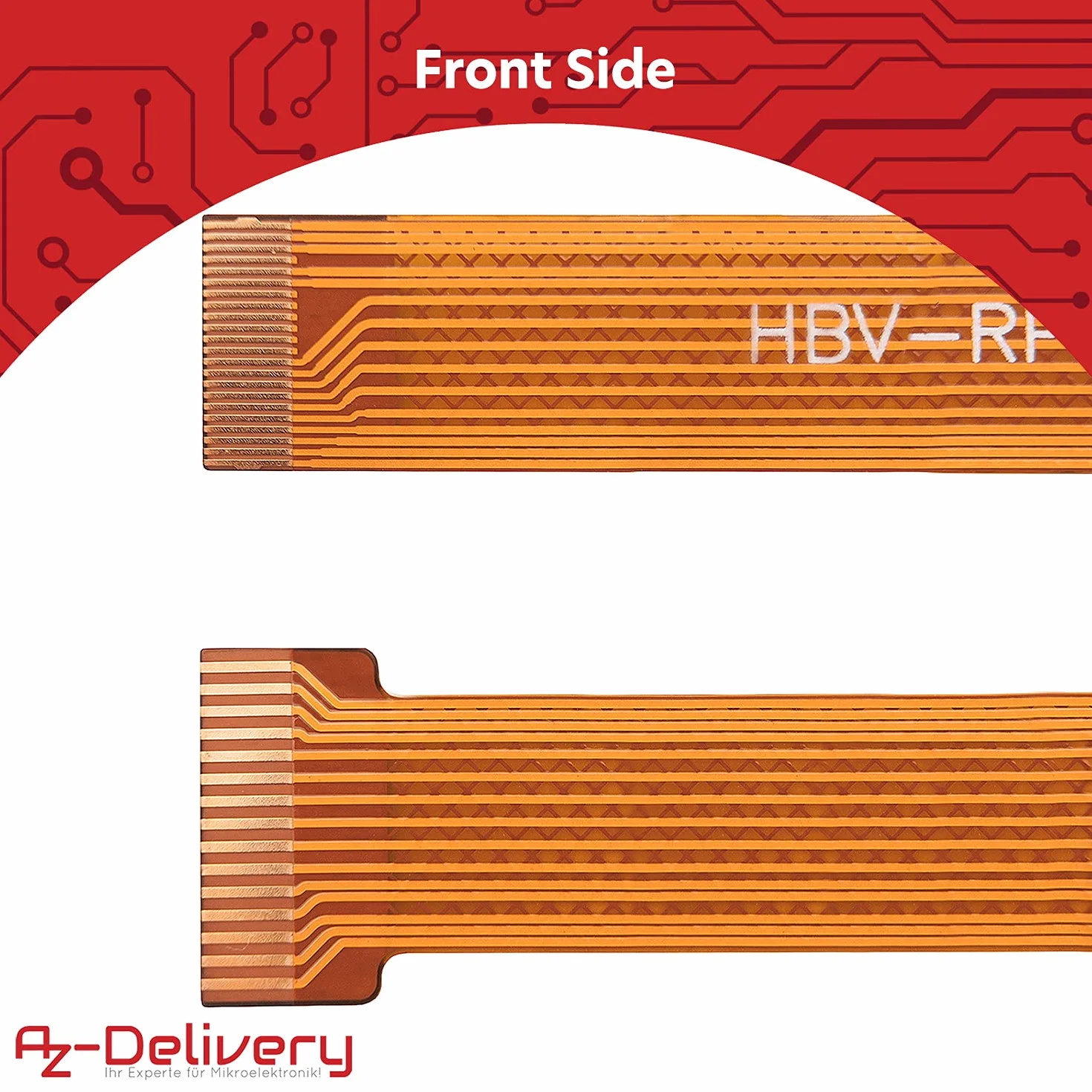 AZDelivery 3 x Kamera/Wyświetlacz 15cm Replacement Flex Cable Compatible z Raspberry Pi Zero W tym e-Book!