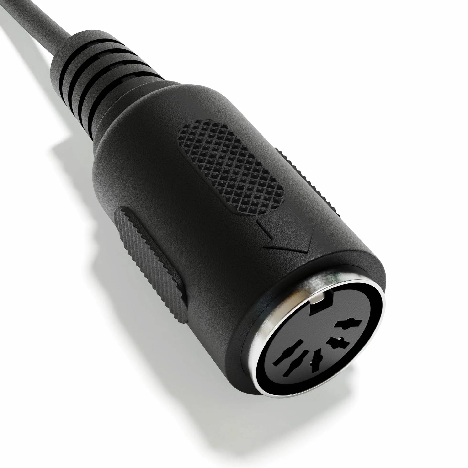 Adapter MIDI kabel rozdzielający - gniazdo audio TRS 3,5 mm do MIDI 5 pinów DIN żeńskie - typ A
