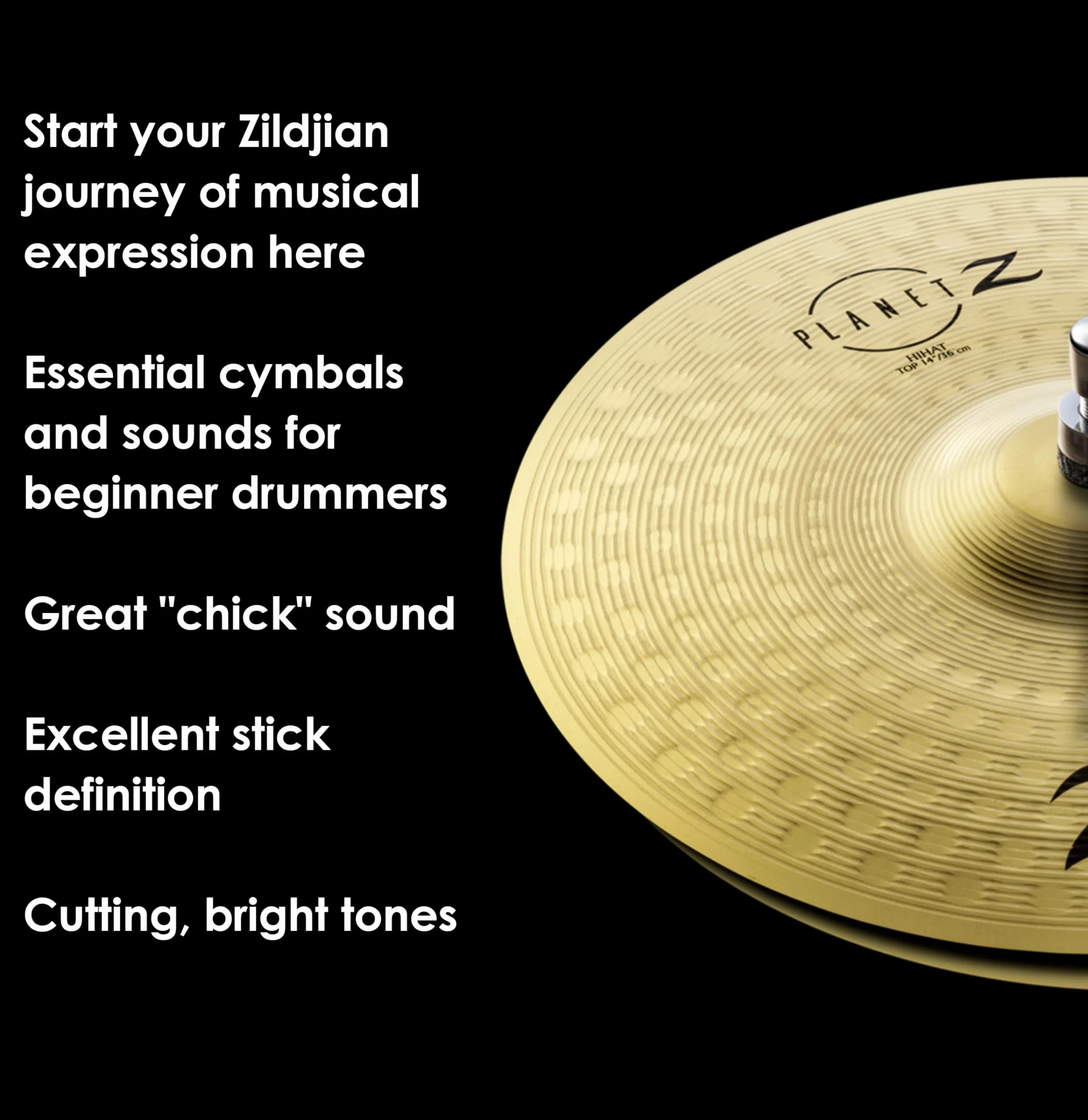 Zildjian Planet Z HiHat 14" Version 2020 - HiHat