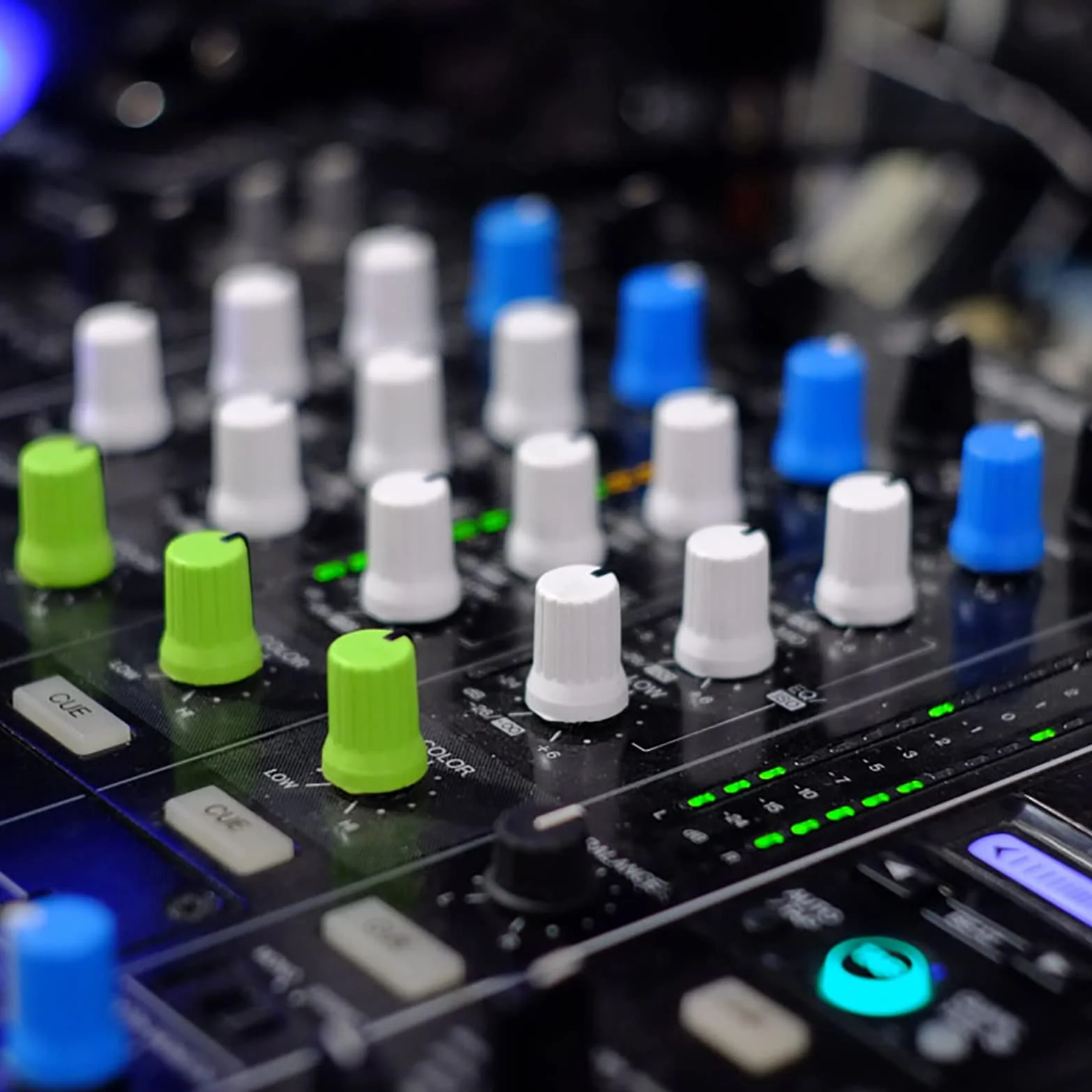 5 sztuk pokrętło obrotowe EQ zamiennik pokrętła potencjometru EQ popychacz do Pioneer DJ Mixer część naprawcza