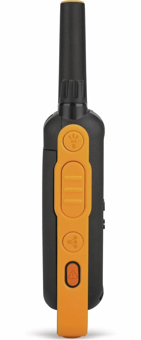 Motorola T82 Extreme Krótkofalówka, Czarny/Pomarańczowy, 2 Sztuki