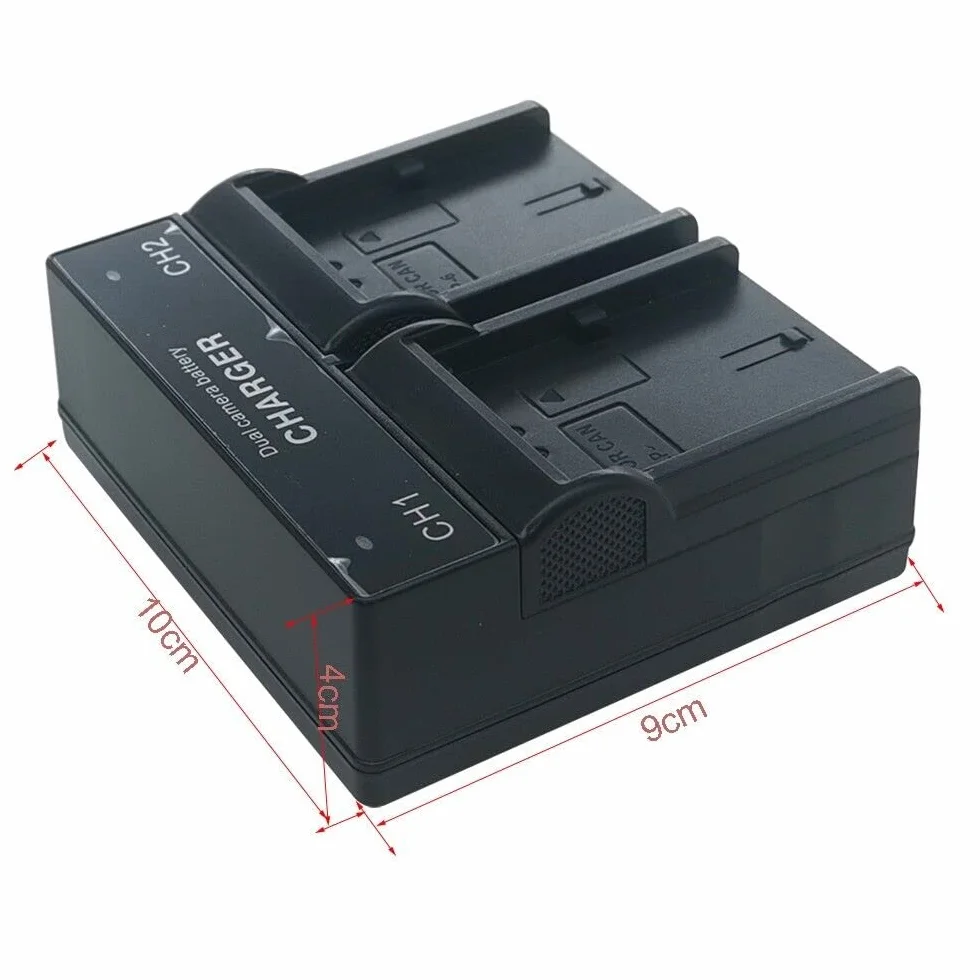 Ładowarka Dual-Channel do NP-FV30 NP-FV50 NP-FV70 NP-FV100 NP-FH50 NP-FH70 NP-FH100 DCR-DVD105 HDR-CX900e CX280 CX260 CX330 CX410 CX410 CX900e CX280 CX330 CX410 CX410 CX280. 240 Han. dycam Camera