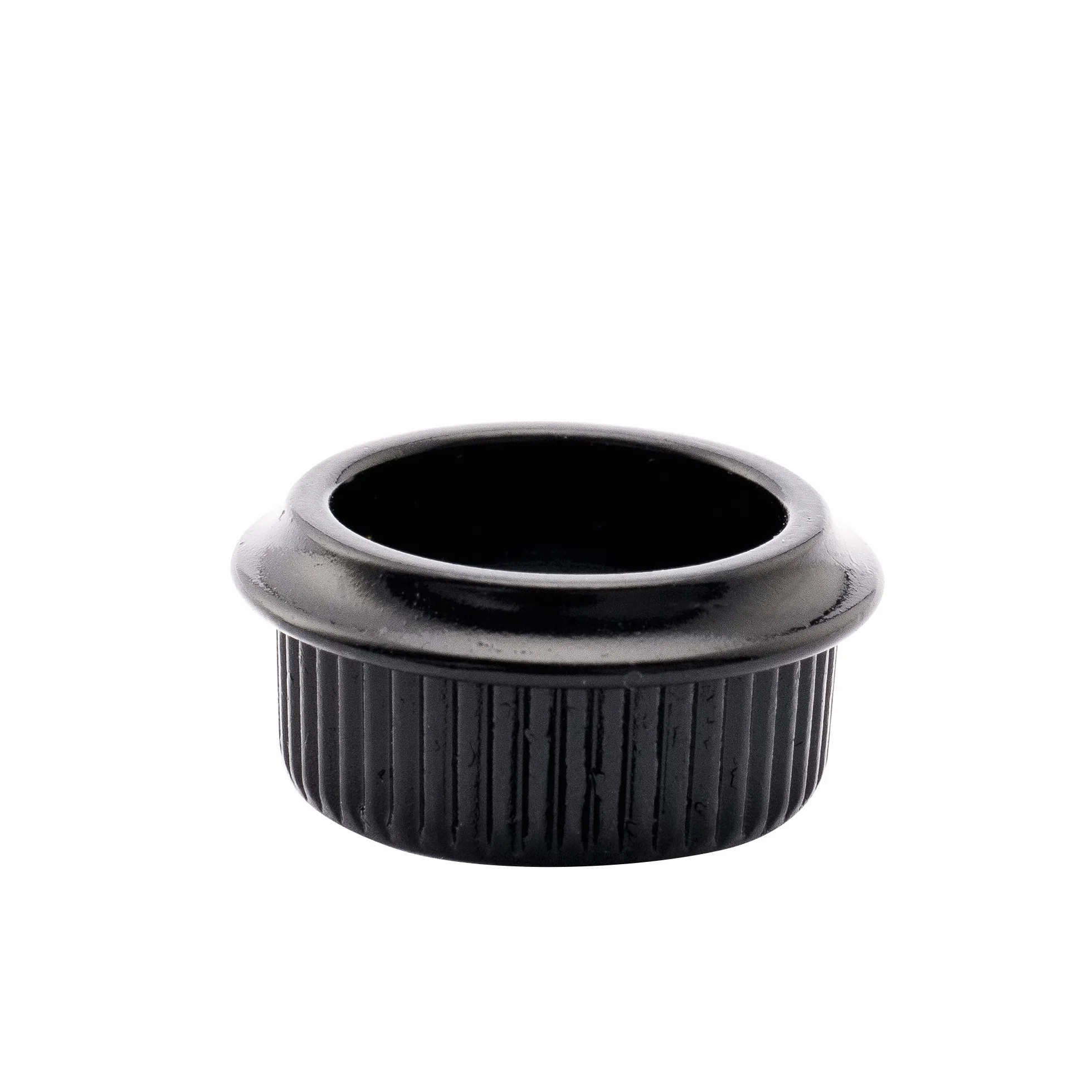 Musiclily Pro 18mm Tulejki Kluczy do Basu Elektrycznego stylu Otwartym Klucze, Czarny (4 szt.)