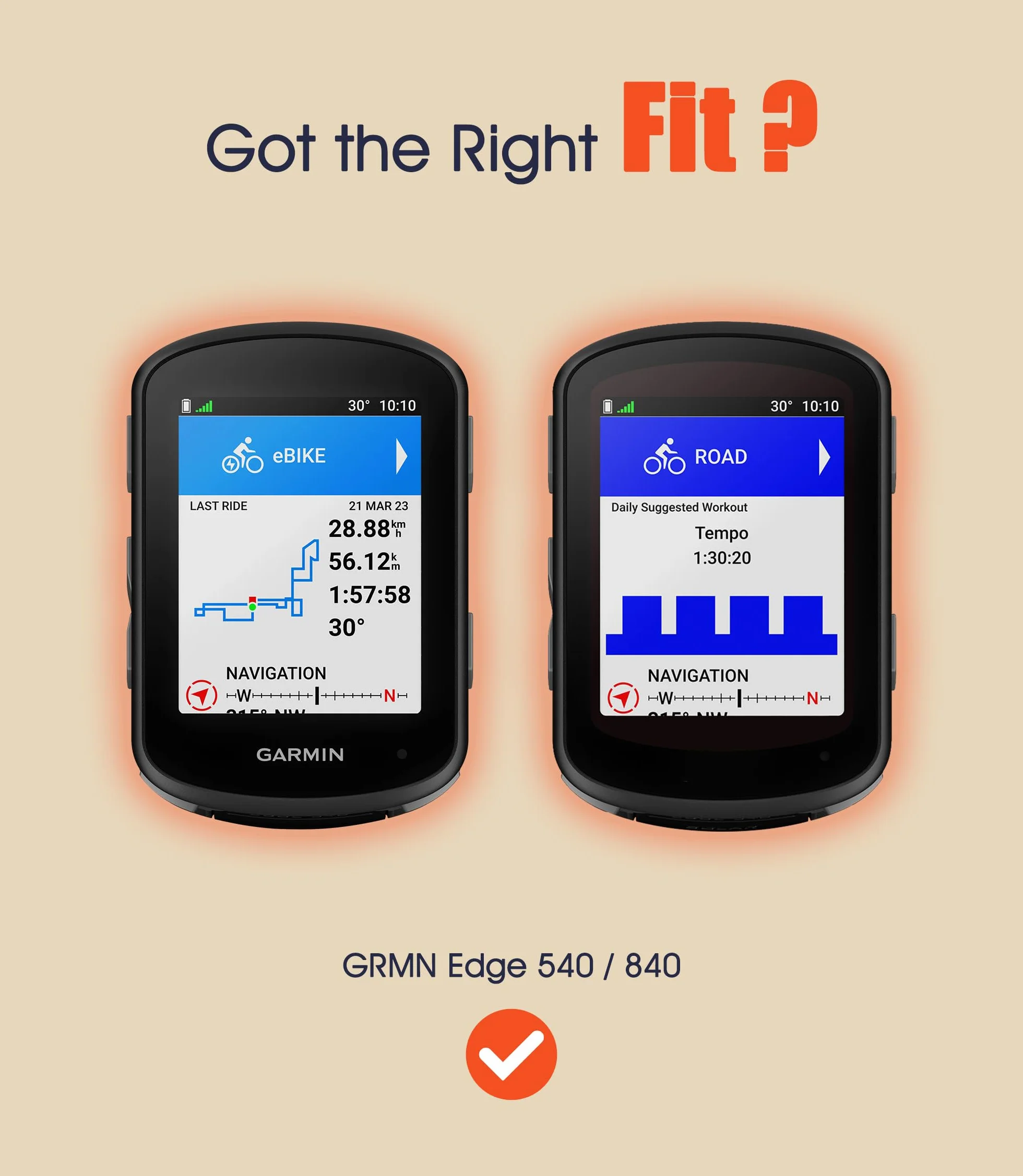 Silikonowe etui kompatybilne z Garmin Edge 540/840 + 2 osłony ekranu ze szkła hartowanego, miękkie silikonowe etui w zestawie ochrona przed wstrząsami - czarna
