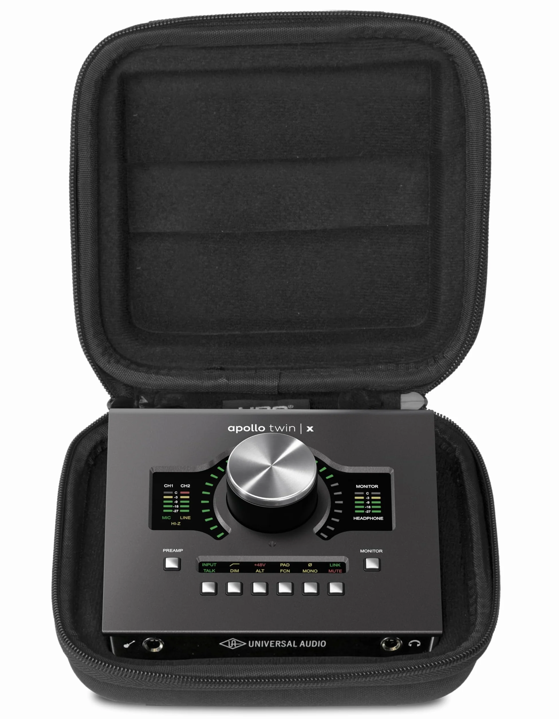 UDG Creator uniwersalny Audio Apollo Twin MKII twarda obudowa czarna U8437BL