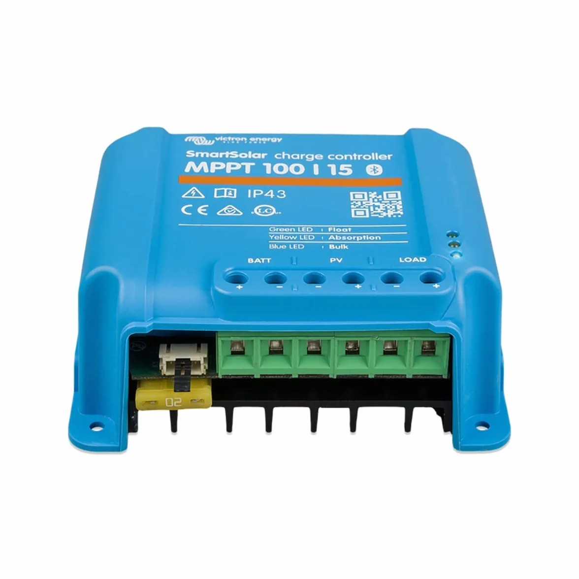 Victron Energy SmartSolar MPPT 100V 15 amp 12/24-Volt Kontroler Ładowania Słonecznego (Bluetooth)