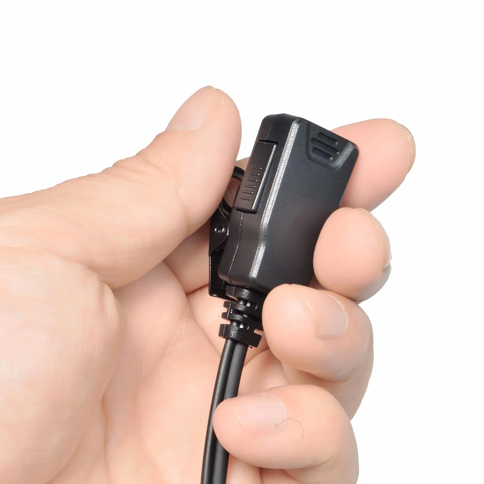 Słuchawki kompatybilne z Motorola DP1400, CP040, GP300, GP88, radio walkie-talkie, w kształcie litery G, słuchawki z mikrofonem i PTT dla bezpieczeństwa Bodyguard (przezroczysty wąż, 1 sztuka