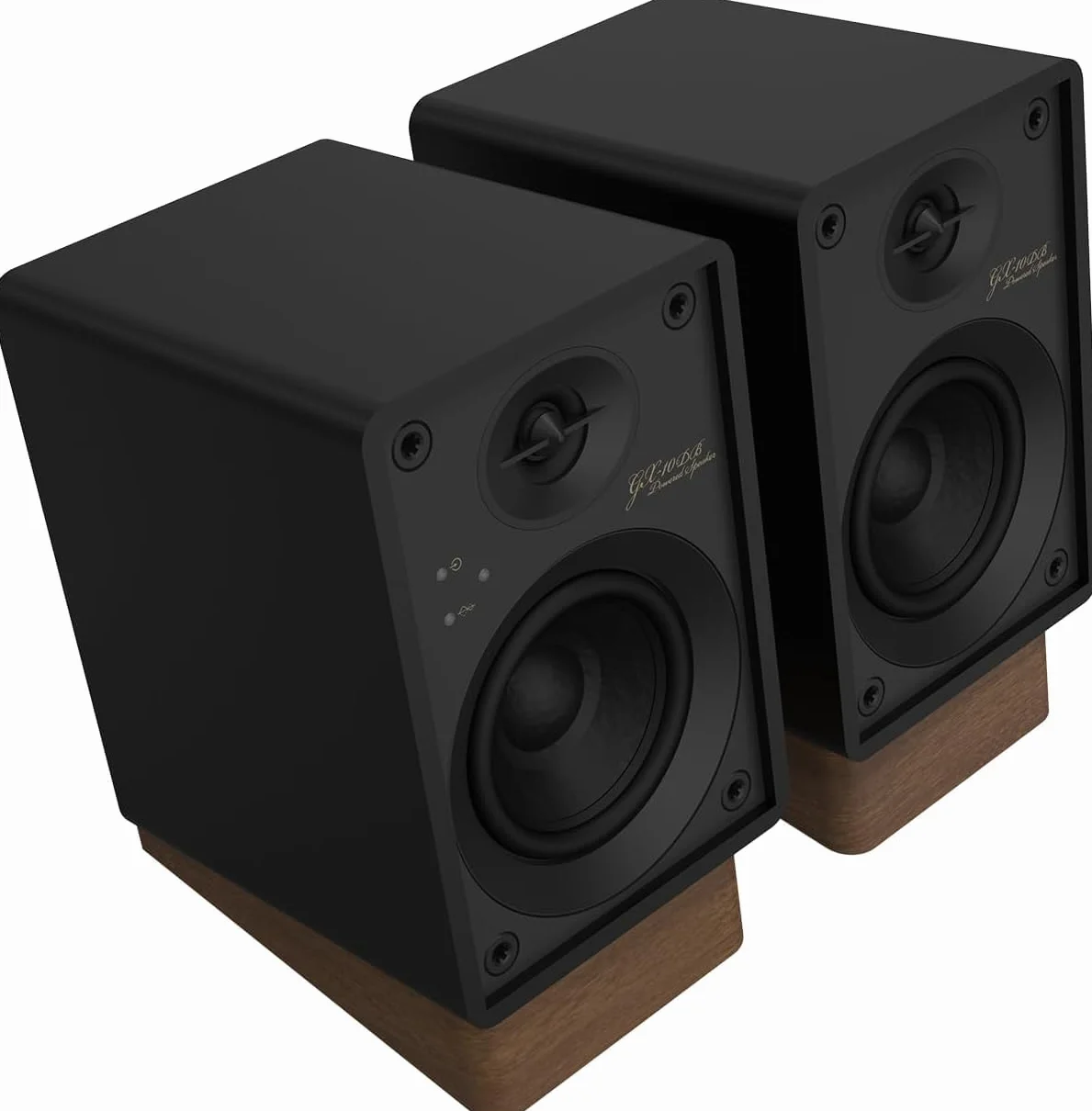 Onkyo Creator Series GX-10DB monitory zasilane, czarny - 7.6 cm głośnik niskotonowy, USB-C, linia/telefon, optyczny, Bluetooth 5.3 LE Audio