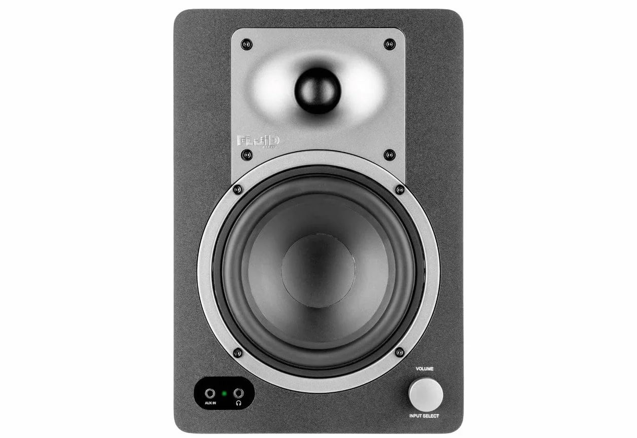 Fluid Audio C50BT Studio Monitor, para aktywnych głośników (głośnik studyjny z neutralnym balansem dźwięku, głośnik monitora ze sterownikiem 5" i łącznością BT)