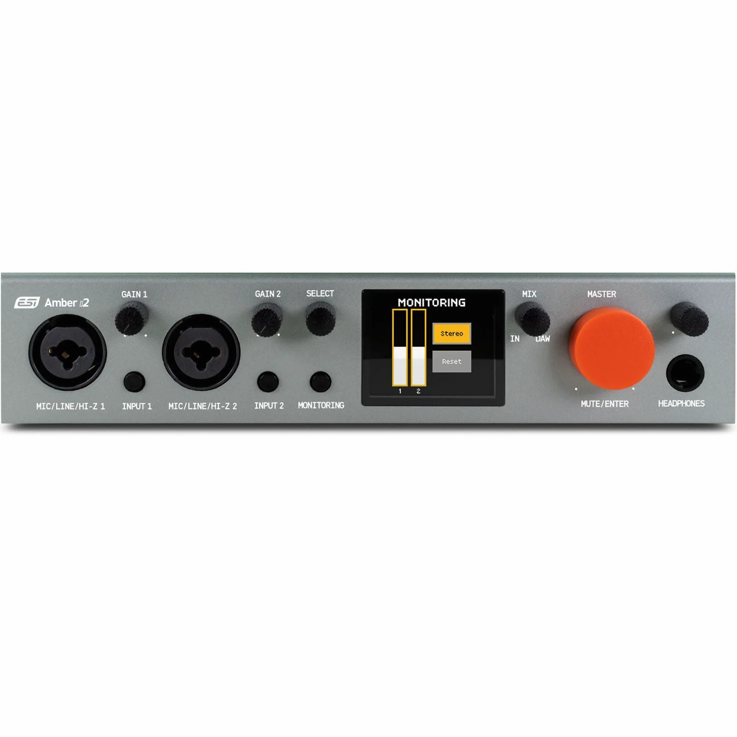 ESI Amber i2 x 2-kanałowy interfejs audio USB ze słuchawkami keepdrum