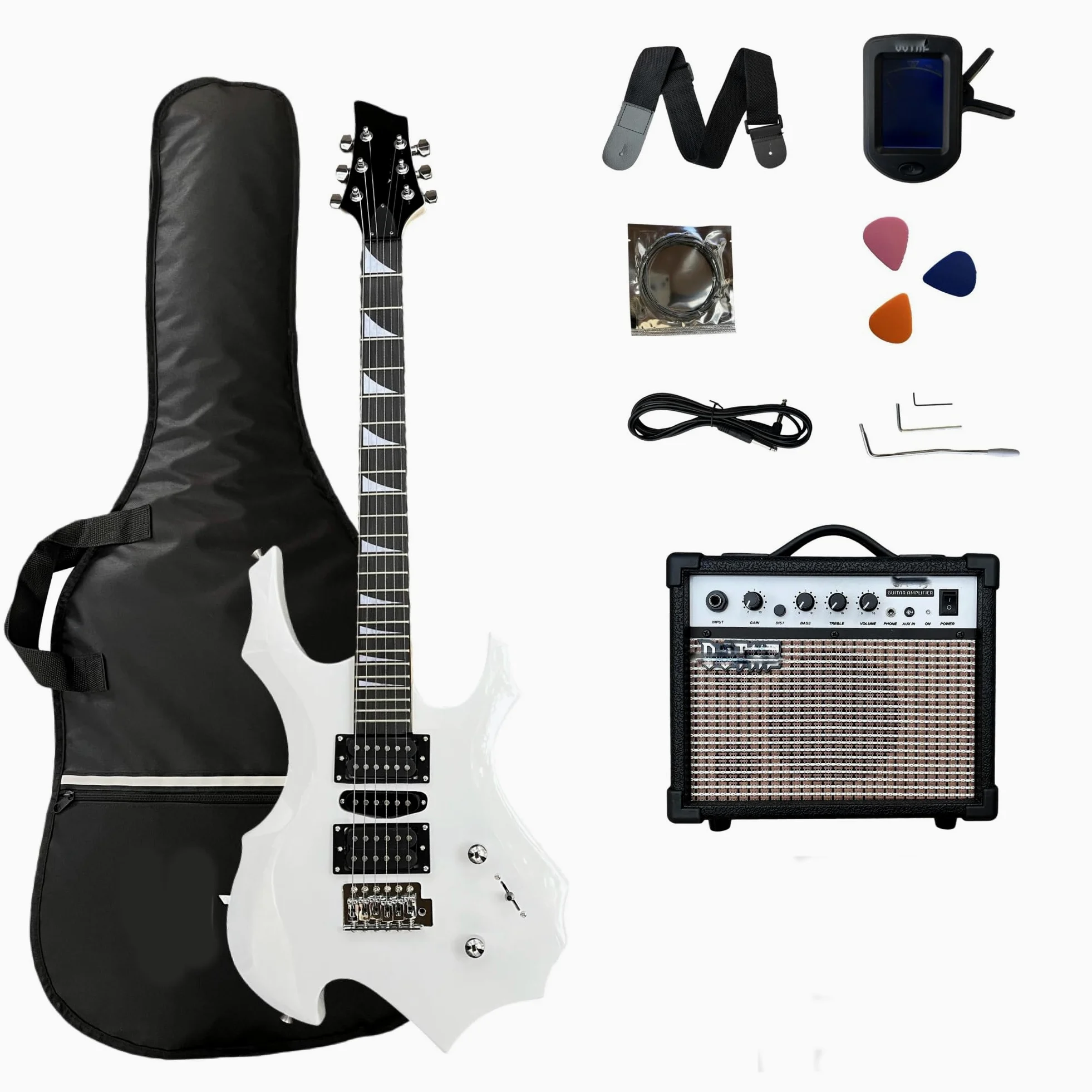Guitar Tuning Pegs Set Zestaw Gitary Elektrycznej Klasy Performer Ze Wzmacniaczem