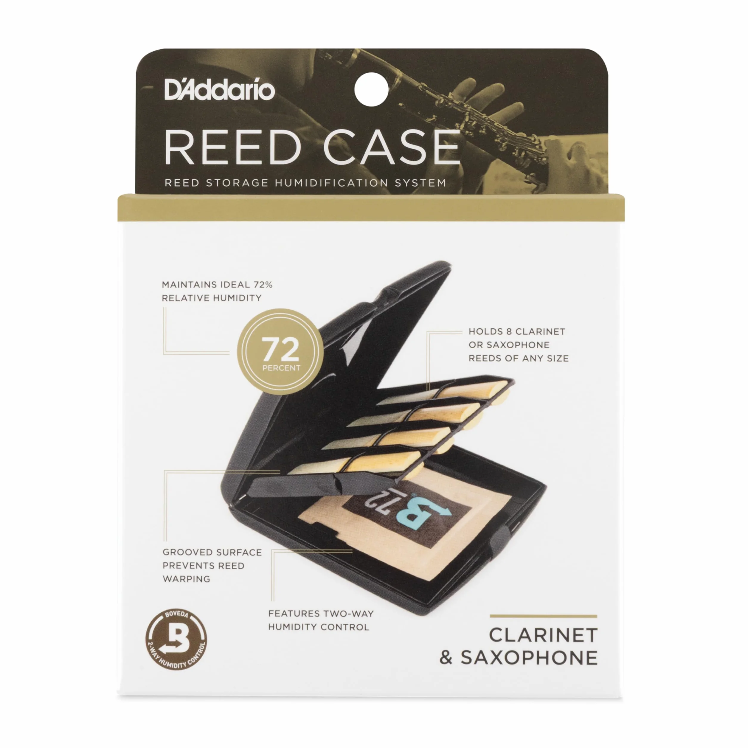 Rico RVCASE04 Vitalizer etui na dokumenty na klarnety i arkusze saksofonu