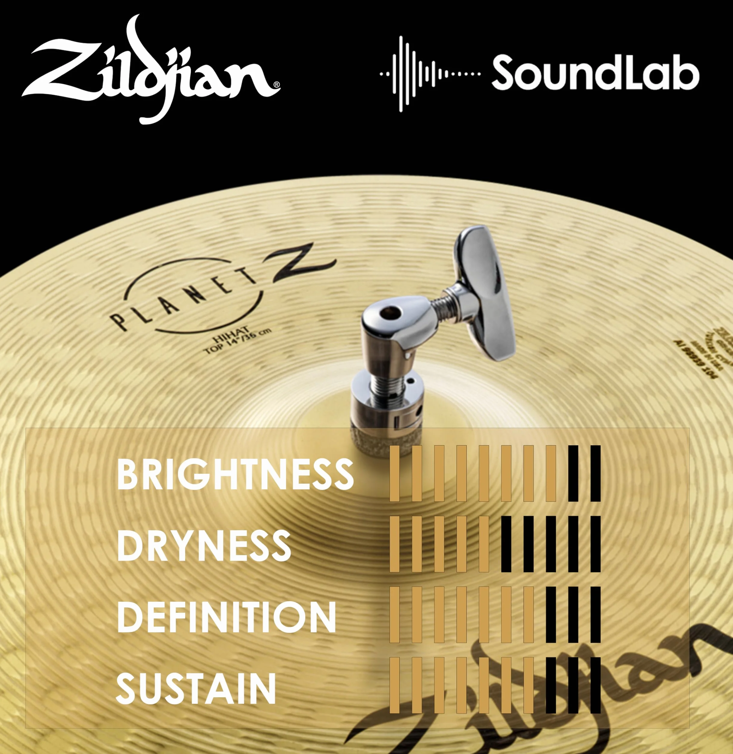 Zildjian Planet Z HiHat 14" Version 2020 - HiHat