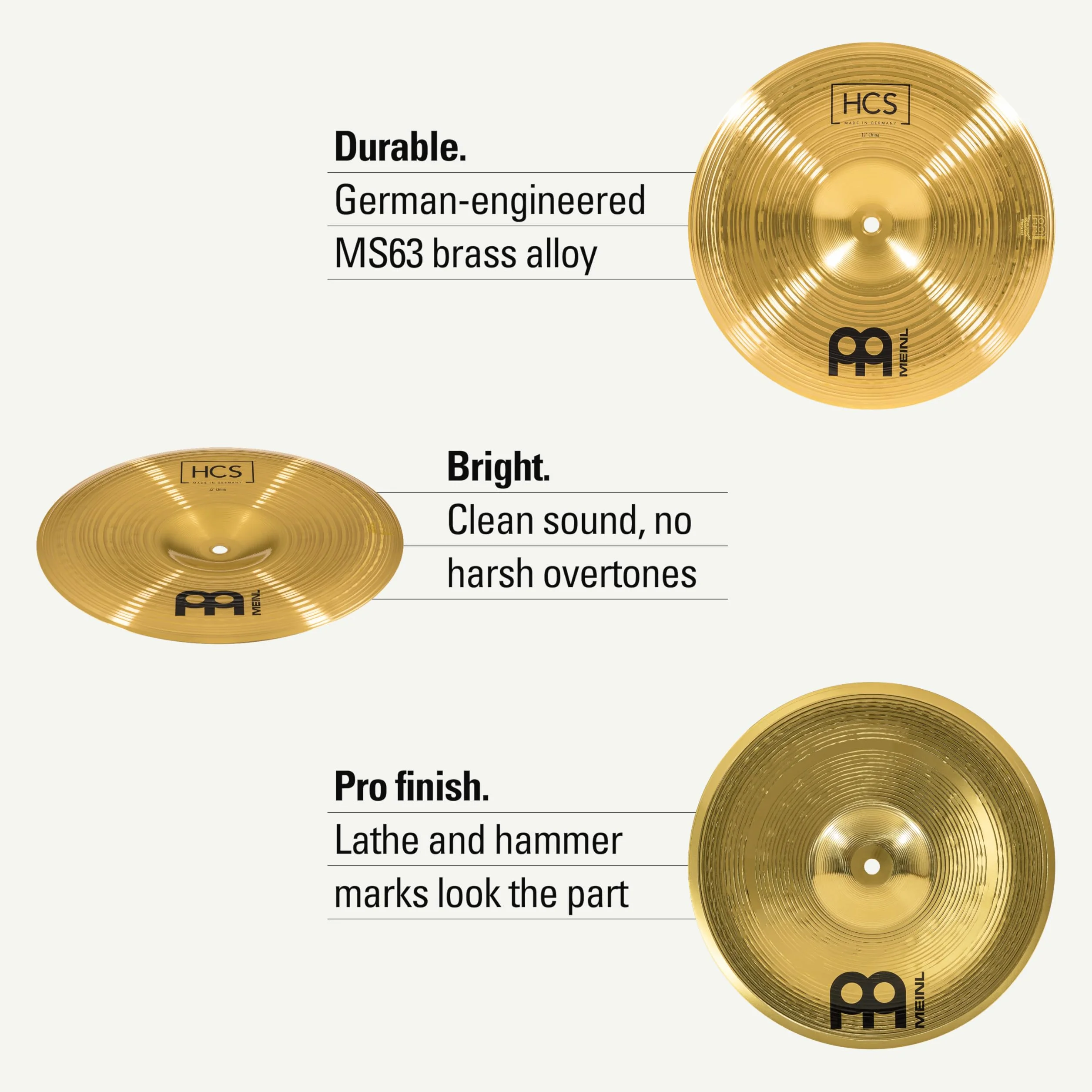Meinl HCS China 12", HCS12CH - Talerz chiński