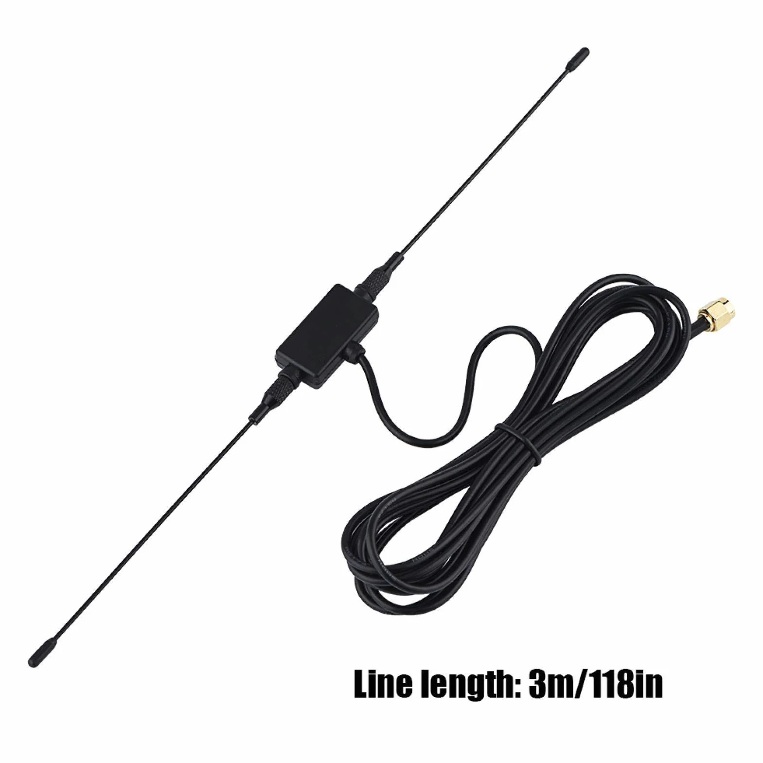 Antena 433mhz 118in 433MHZ GSM GPRS SMA wtyk męski róg antena wzmacniacz sygnału antena dalekiego zasięgu