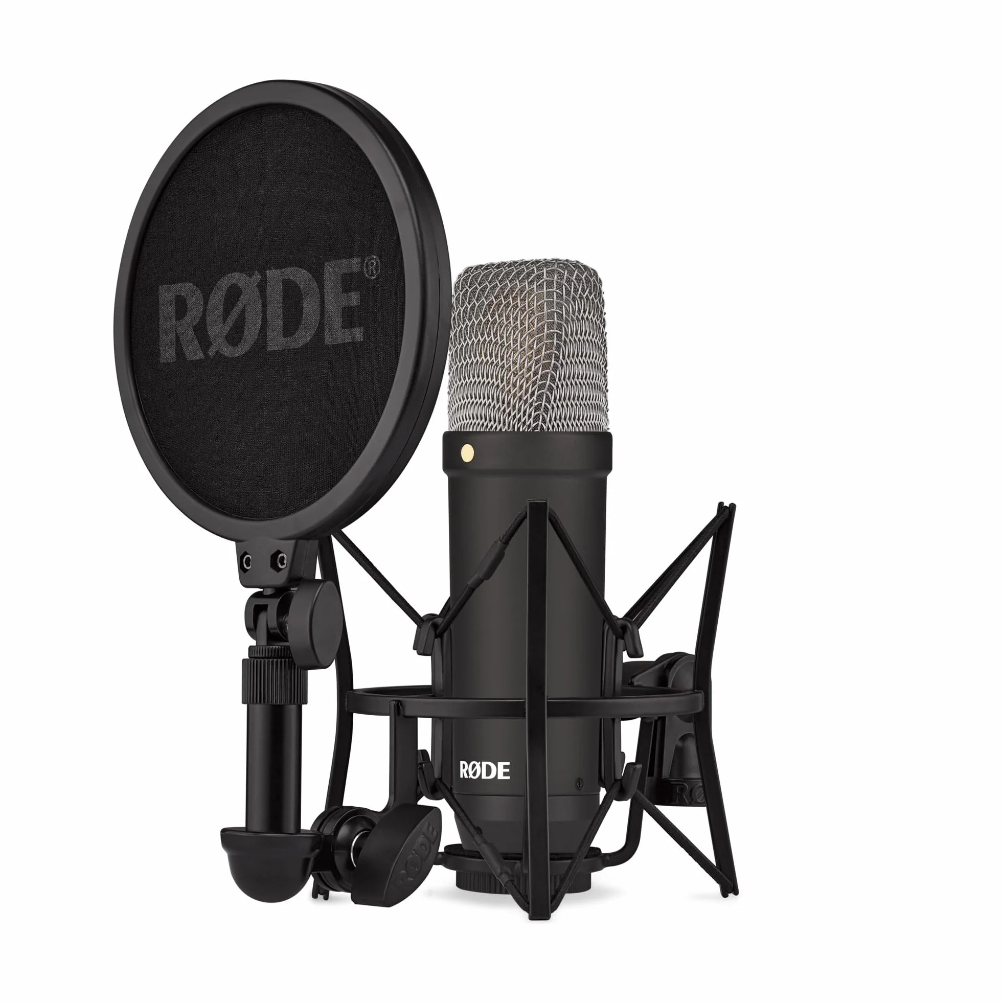 RØDE Nt1 Signature Mikrofon Pojemnościowy, Czarny, ‎5,2 x 5,2 x 18,9 cm