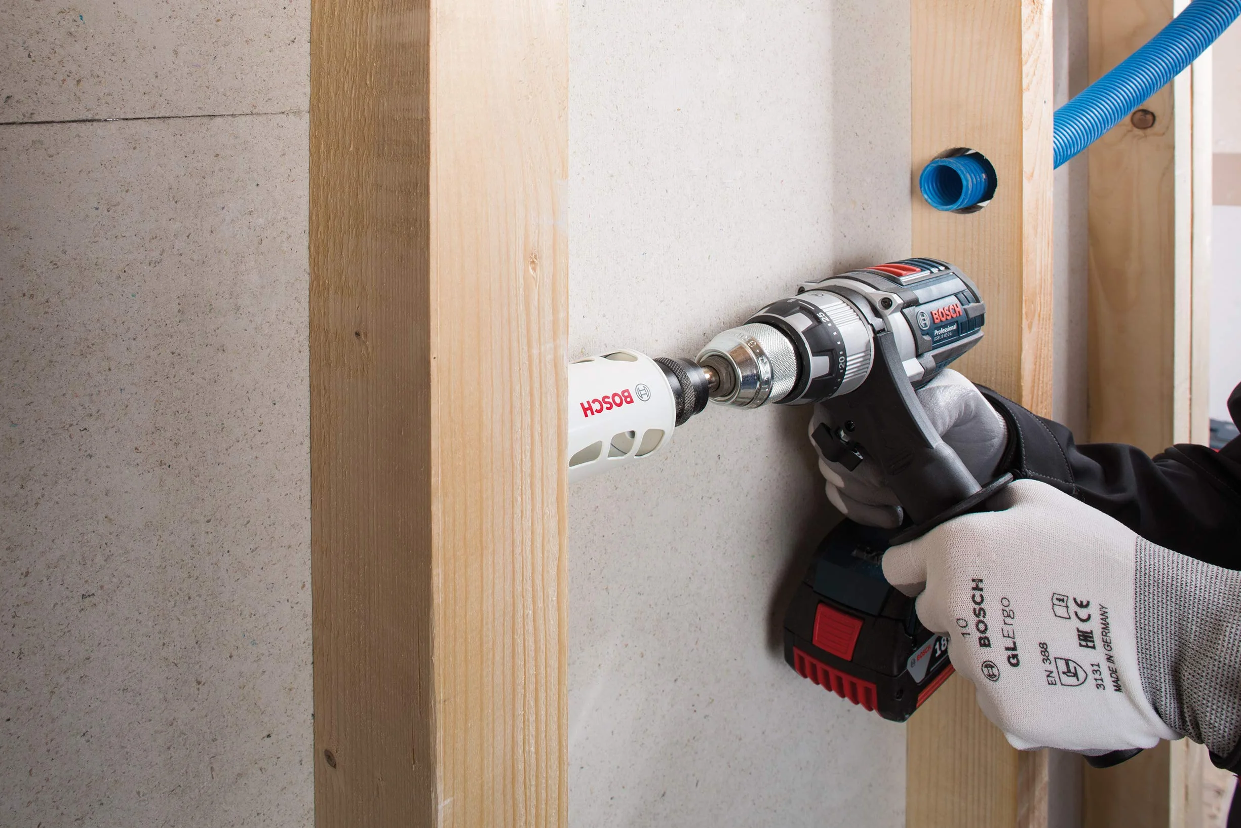 Bosch Professional 14-częściowy Zestaw Otwornic Progressor for Wood & Metal Universal Set (Ø 20-76 mm, Akcesoriów Wiertarek)