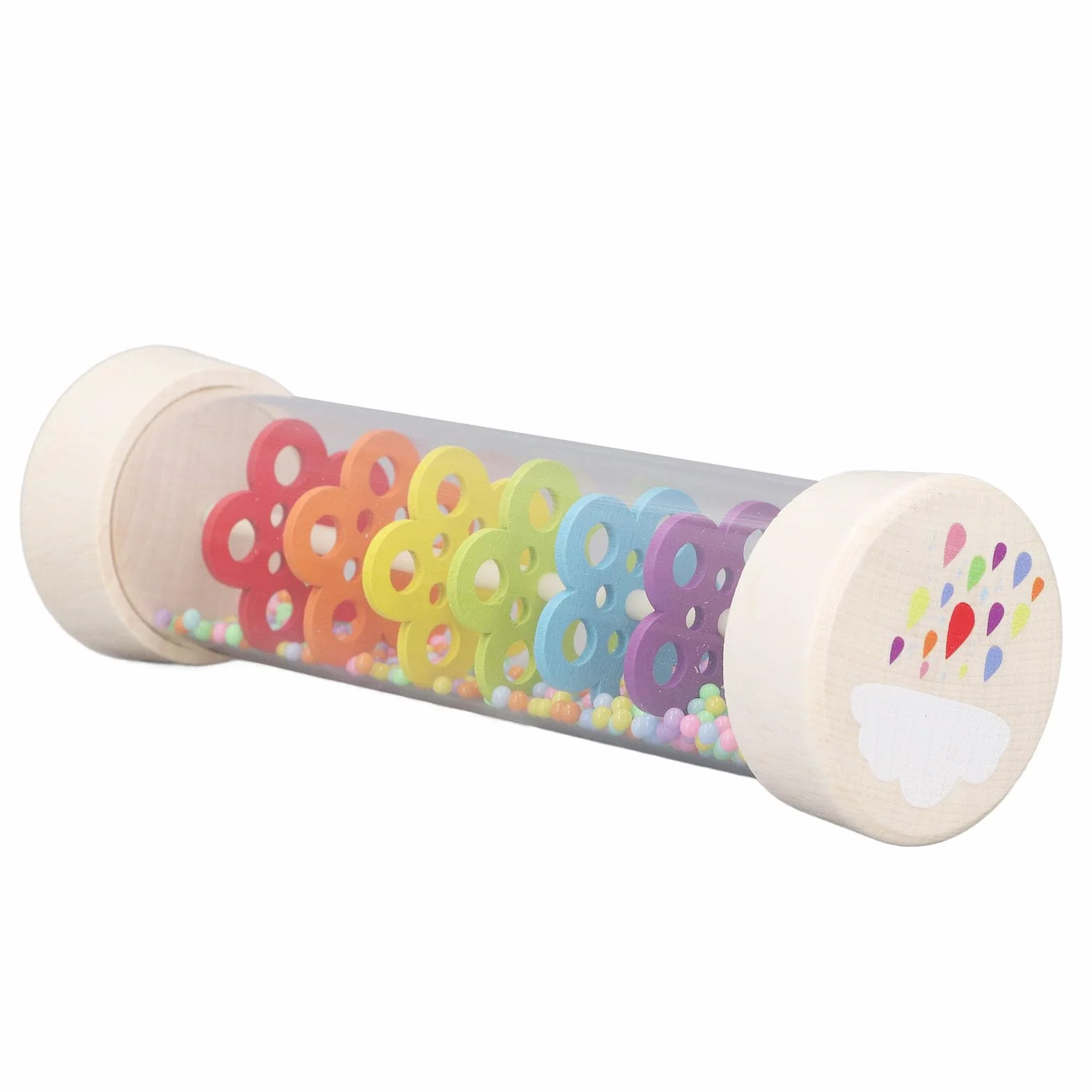 Rainmaker Rain Stick Drewno Drewno Kolorowa Muzyka Edukacja Deszczowa Shaker do Domu Przedszkola L Tworzenie Prawdziwego Deszczu S Deszczowy Patyk Shakerrain Kij Toyrain Dźwięk
