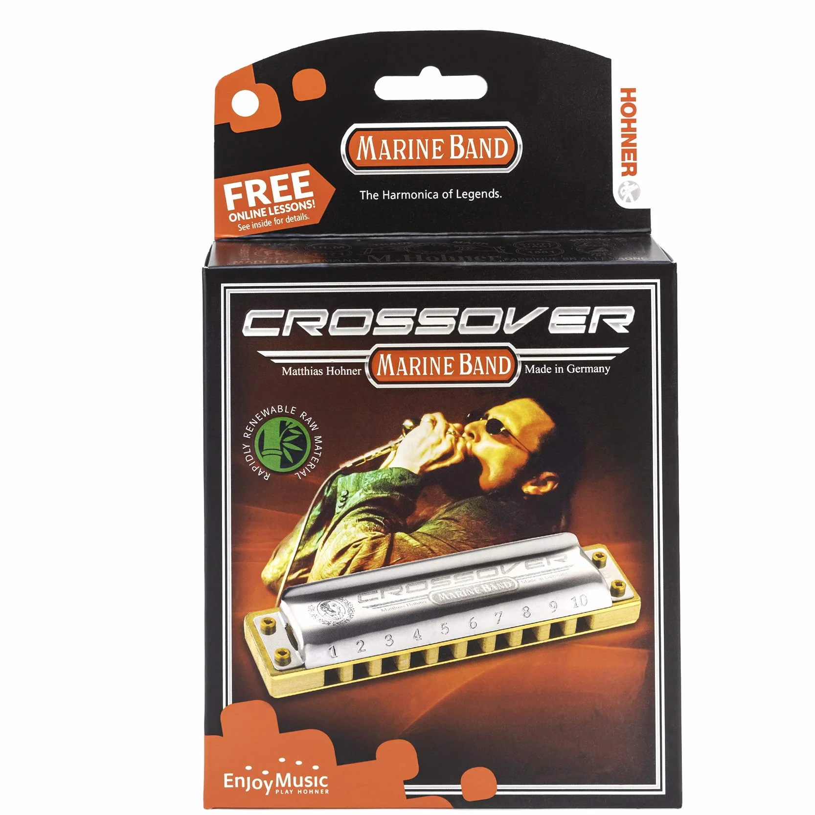 Hohner Marine Band Crossover Bb harmonijka ustna