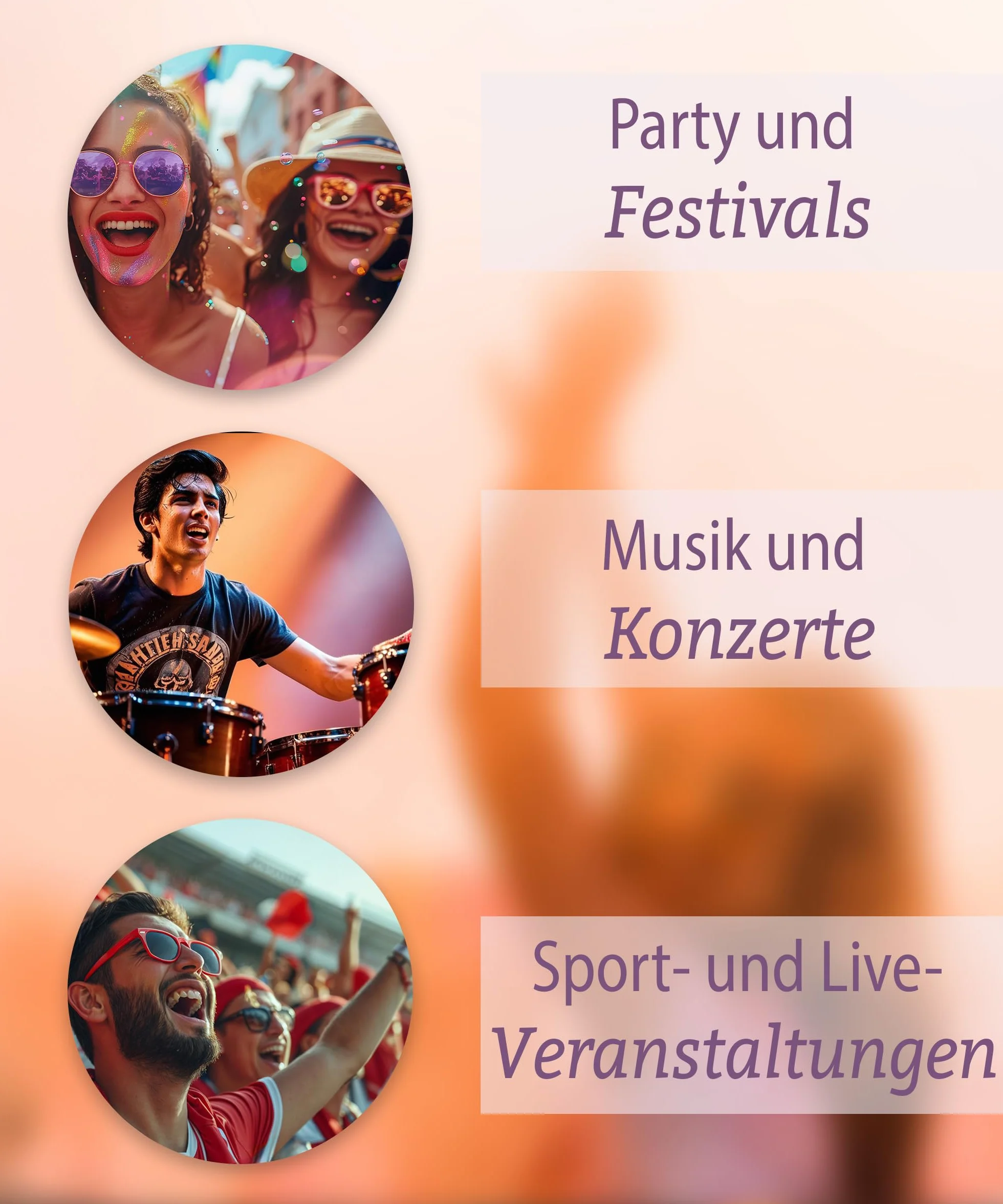 Wysokiej jakości zatyczki do uszu na imprezę, festiwal, dyskotekę, muzykę i koncert – wielokrotnego użytku i dyskretne z praktyczną zawieszką i etui