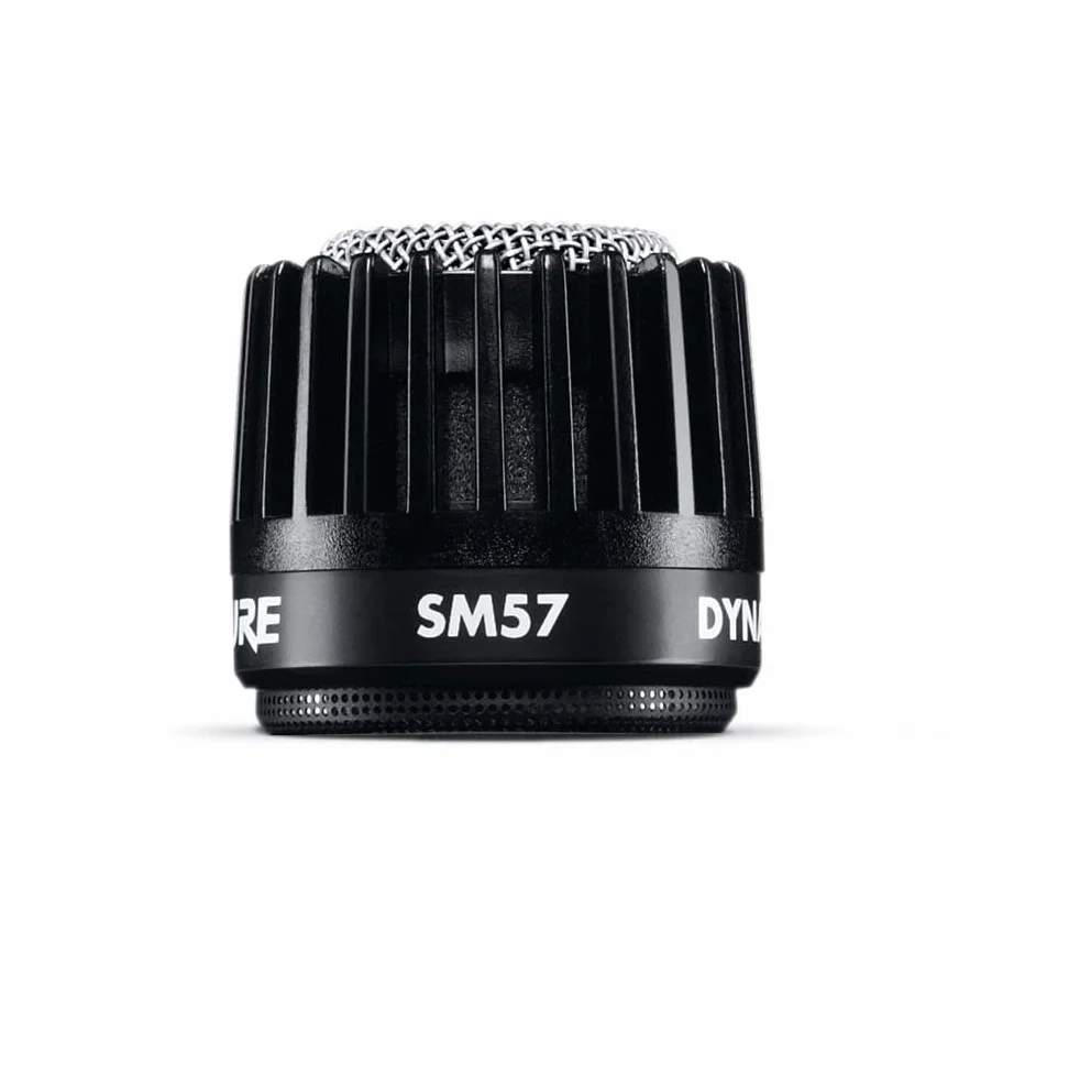 Shure SM57 Dynamiczny mikrofon instrumentalny z pneumatycznym mocowaniem wstrząsowym, klipsem A25D, torbą, złączem XLR
