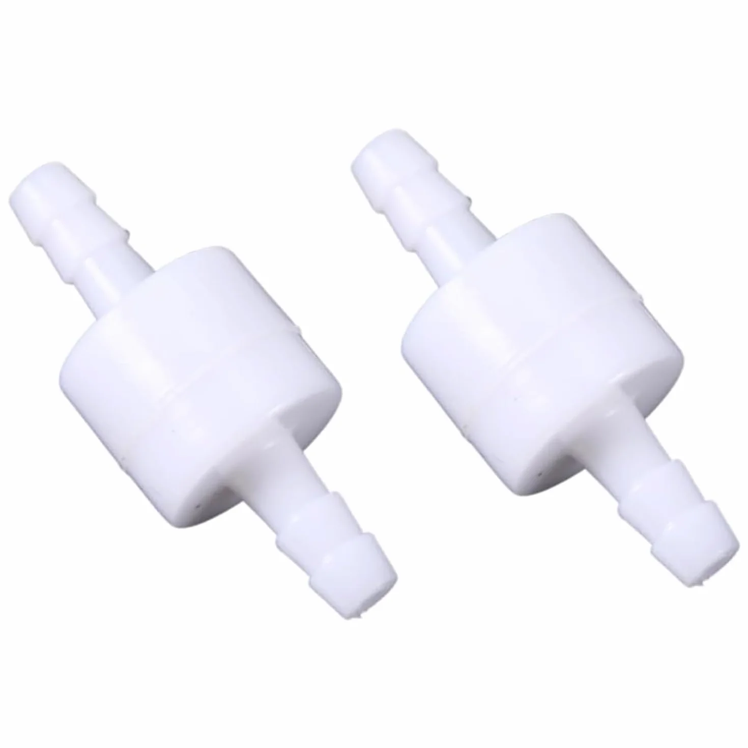 VOBOR 2 sztuki 6 mm Linia Zawór zwrotny wody, Ozon, trwałe plastikowe zawory zwrotne wody do akwarium, ogrodu, paliwa, oleju powietrznego, gazu