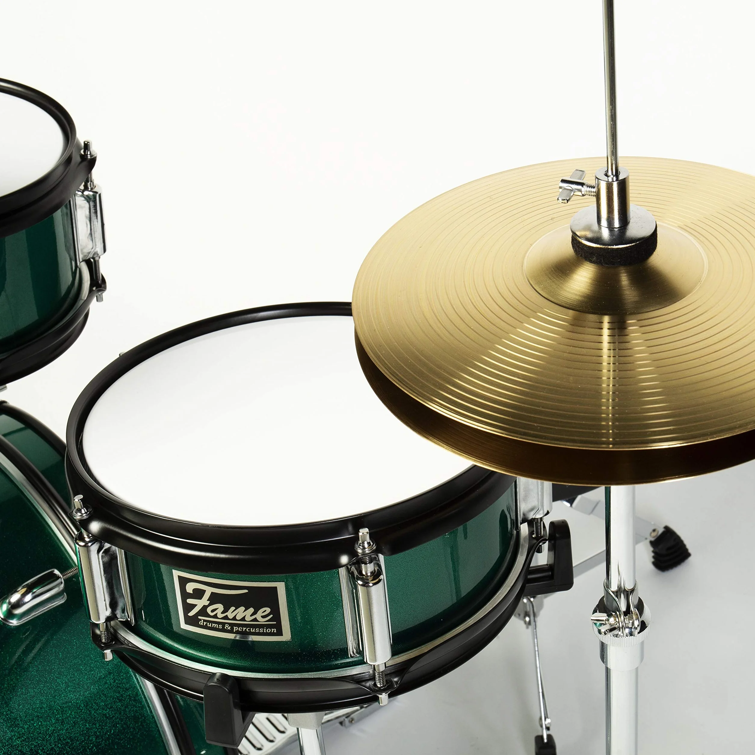 Fame JBJ1042H "Luis" 3-Piece Drum-Kit (Green) - Zestaw perkusyjny