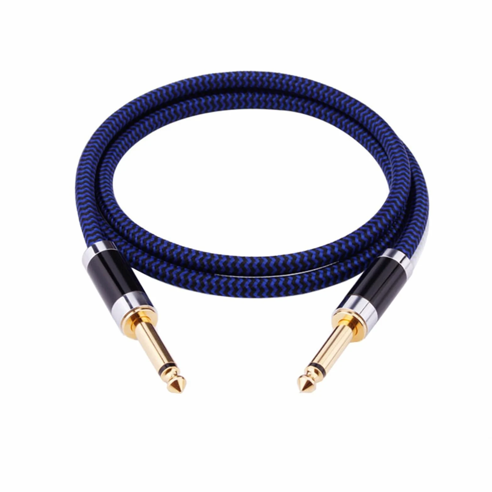 kabel audio do gitary Kabel Gitarowy 6.5 Jack 6.5mm Do 6.5mm Kabel Audio Do Gitary Basowej Wzmacniacz Klawiatury Mikser Kabel 6.35mm (Color : 3m)