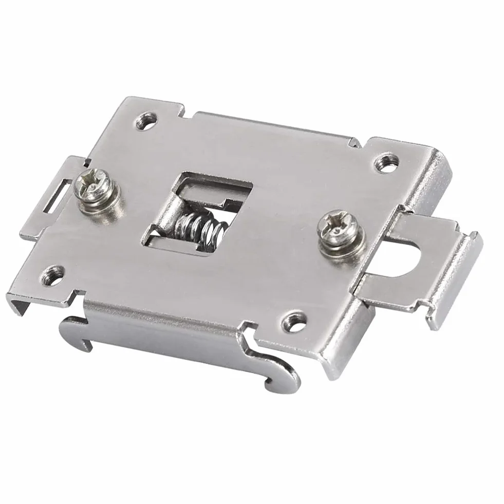 Crydom Ssr Relay Montaż na Szynie Din Adapter do Montażu na Szynie Din Stal Nierdzewna 1 szt. 35 Mm na szynę Din Naprawiono Przekaźnik Półprzewodnikowy Zacisk Zaciskowy z 2