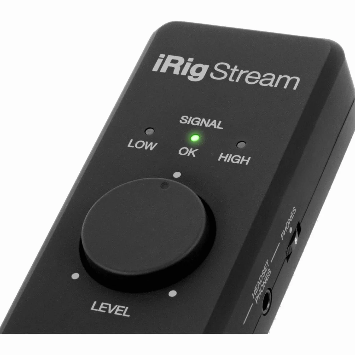 Ik Multimedia Irig Stream Interfejs Audio, Czarny, 10,41 x 2,92 x 3,18 cm