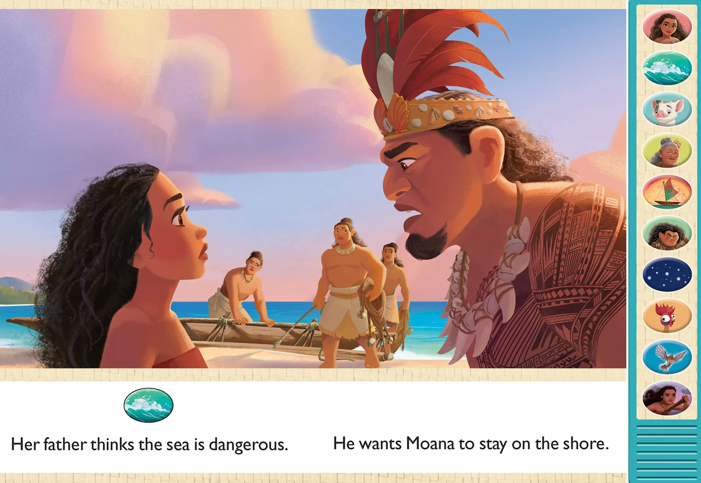 Disney Moana: I'm Ready to Read Sound Book